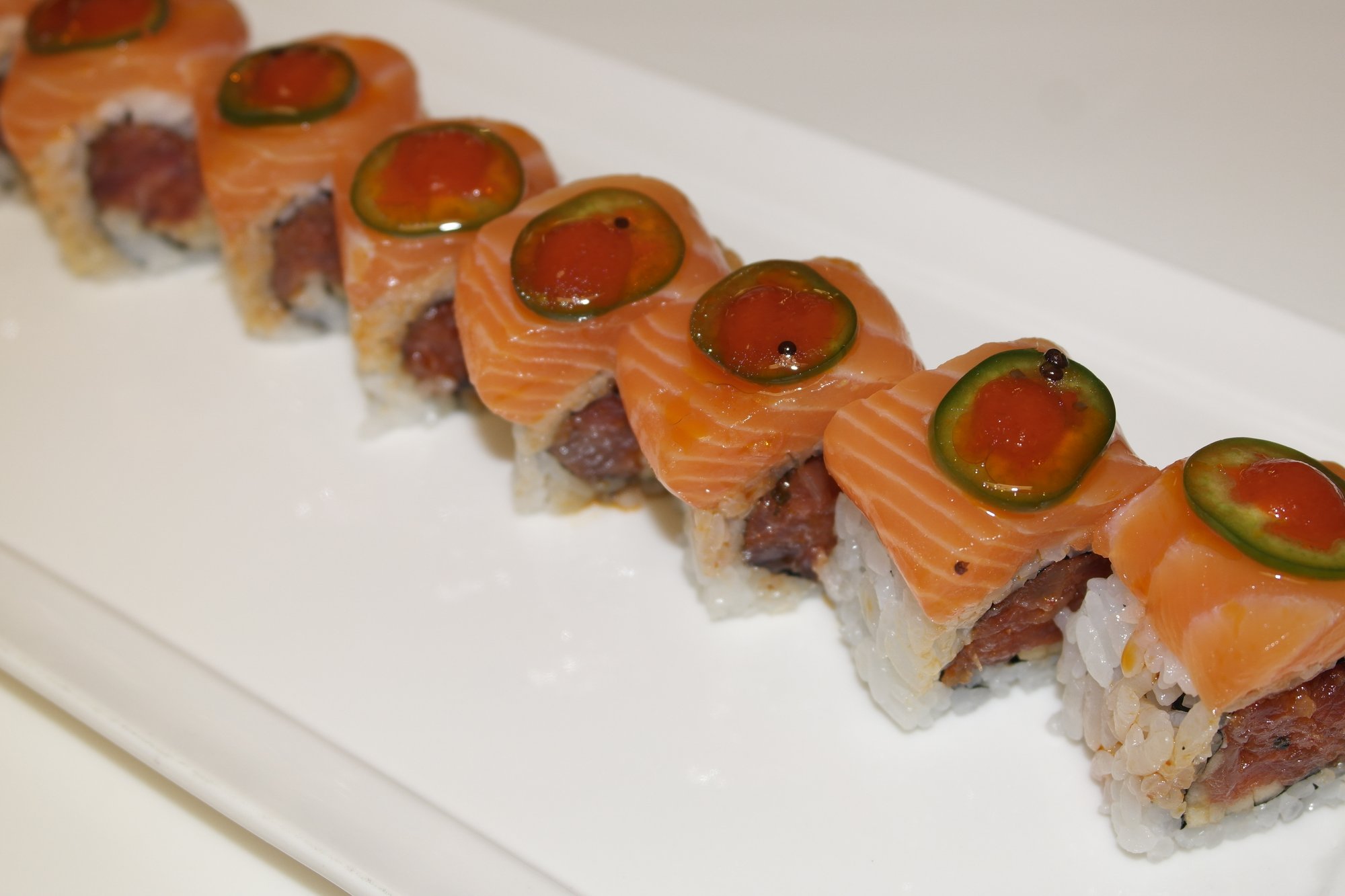 31. Jalapeno Salmon Roll