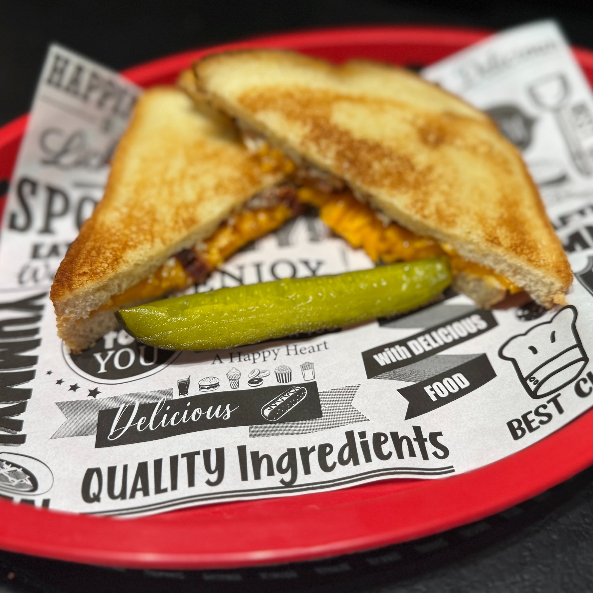 Jalapeño Popper Grilled Cheese Meal
