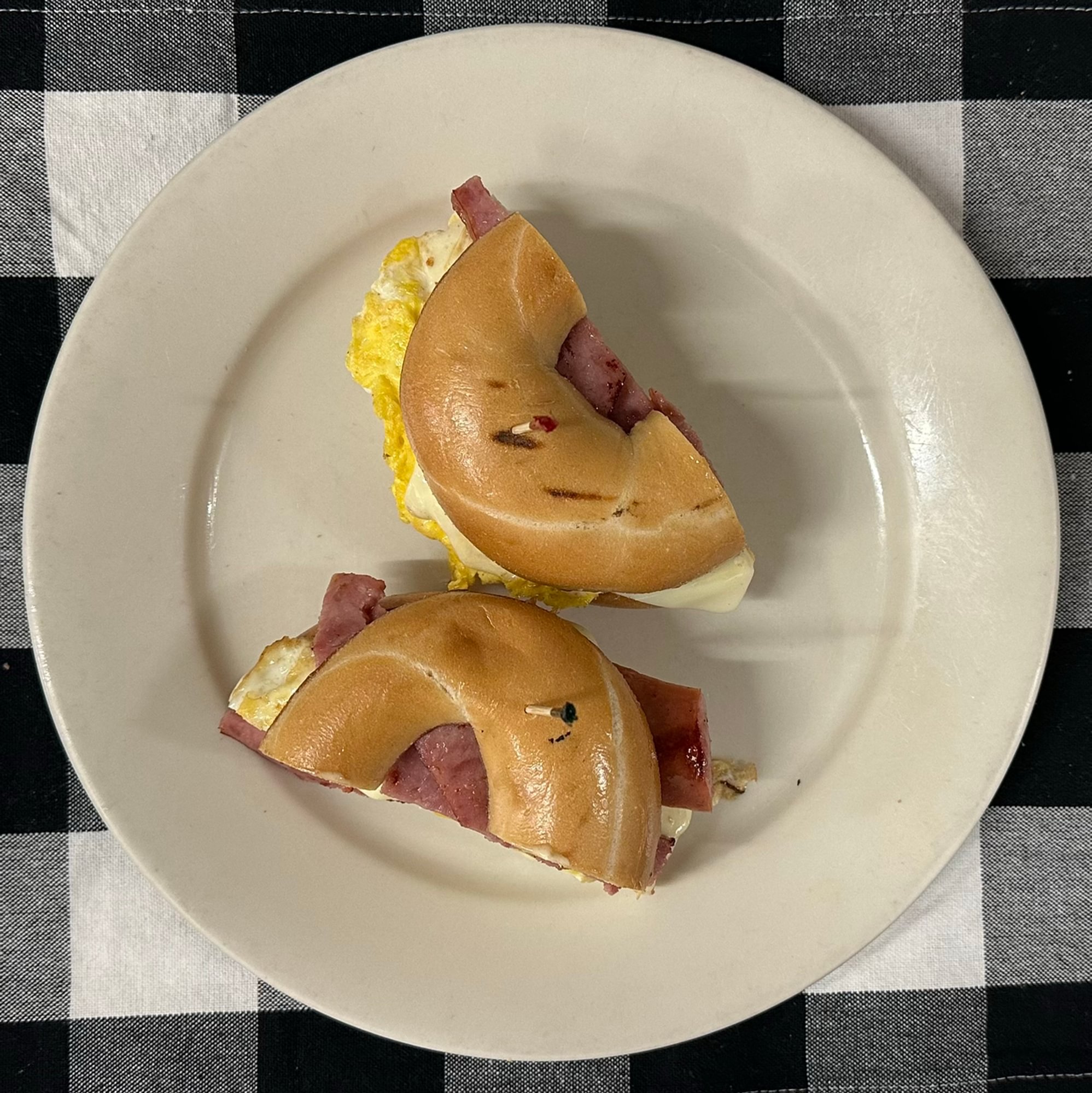 Kielbasa & Egg Sandwich