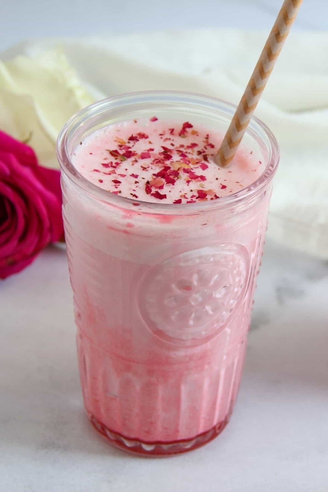 Rosemilk Lassi