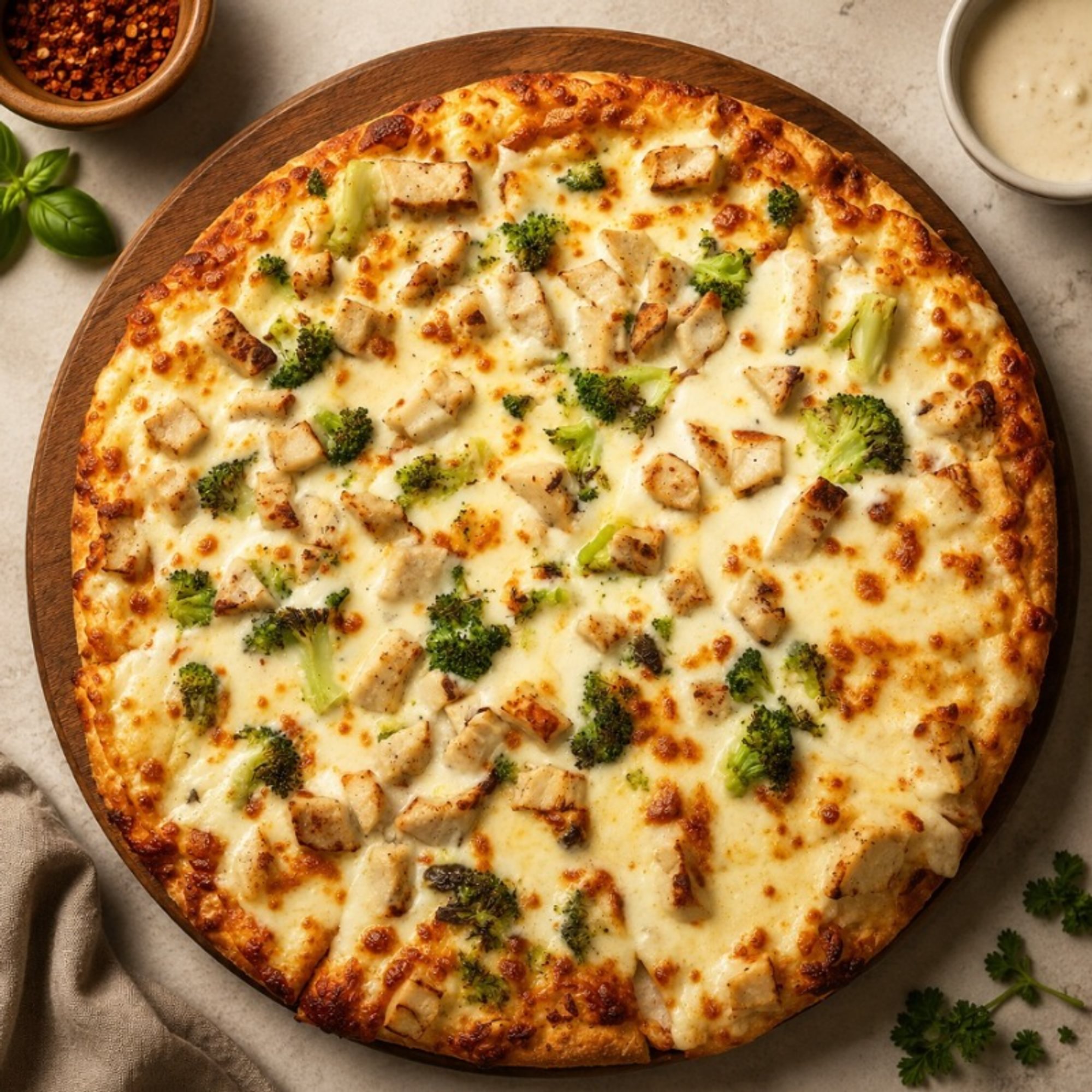 Alfredo Creamy Chicken 14 Inch