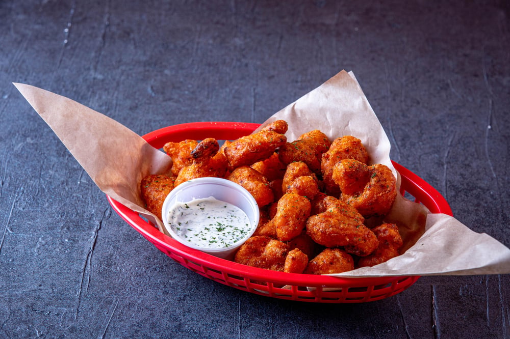 Fried Buffalo Cauliflower