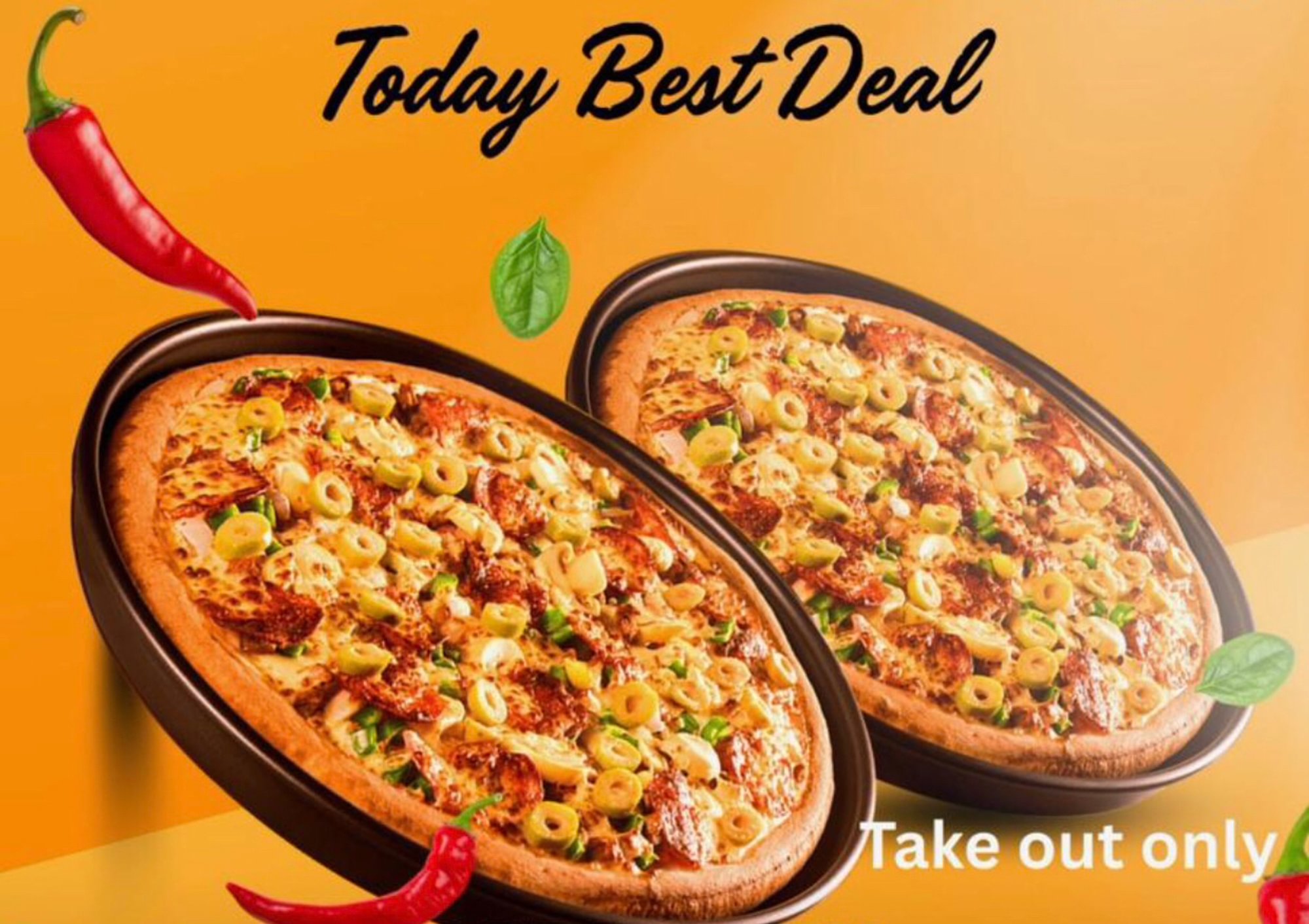 Special Deal 2 Large (14") Specialty Pizzas for Only $40