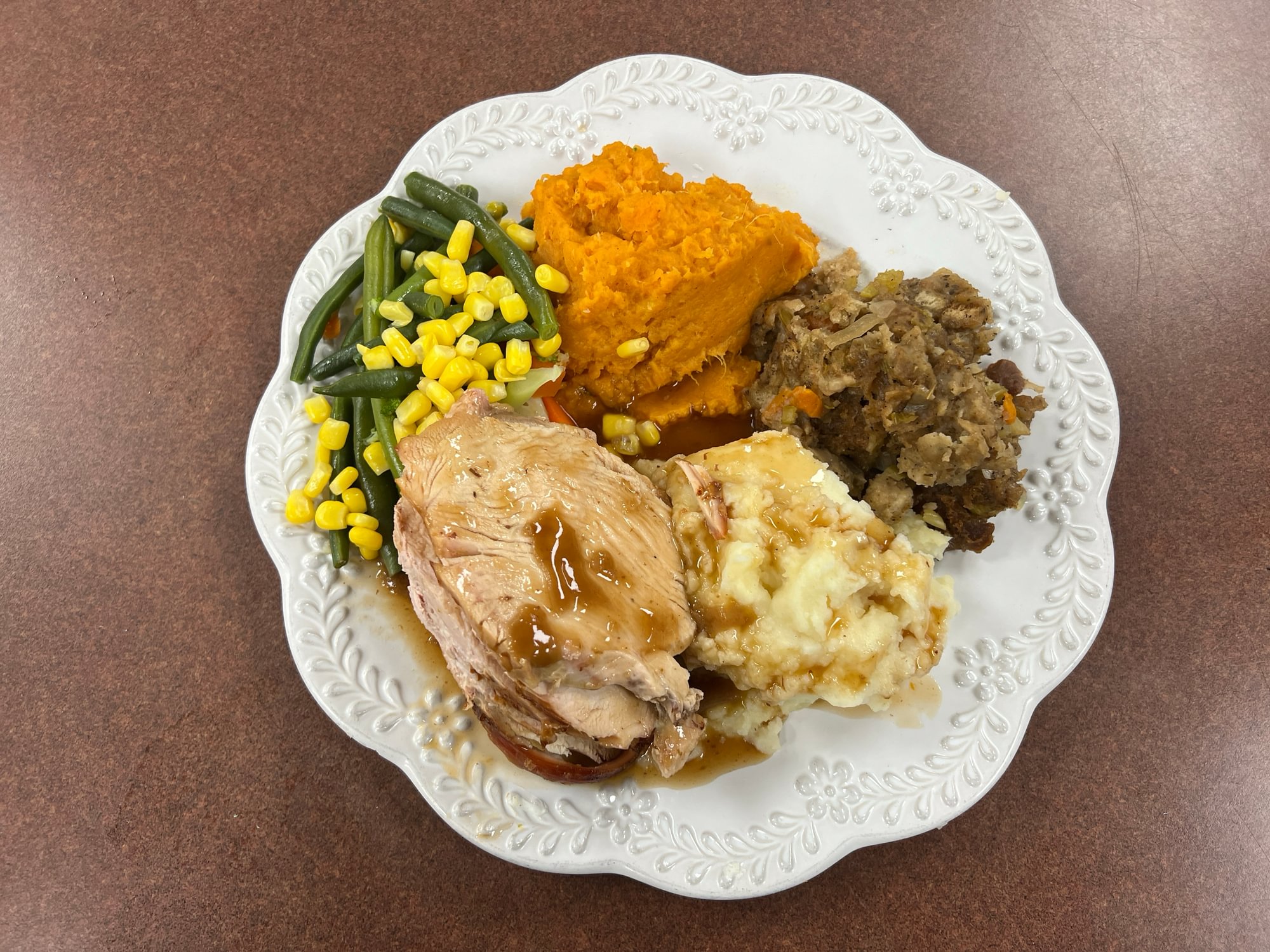 Fresh Carved Turkey