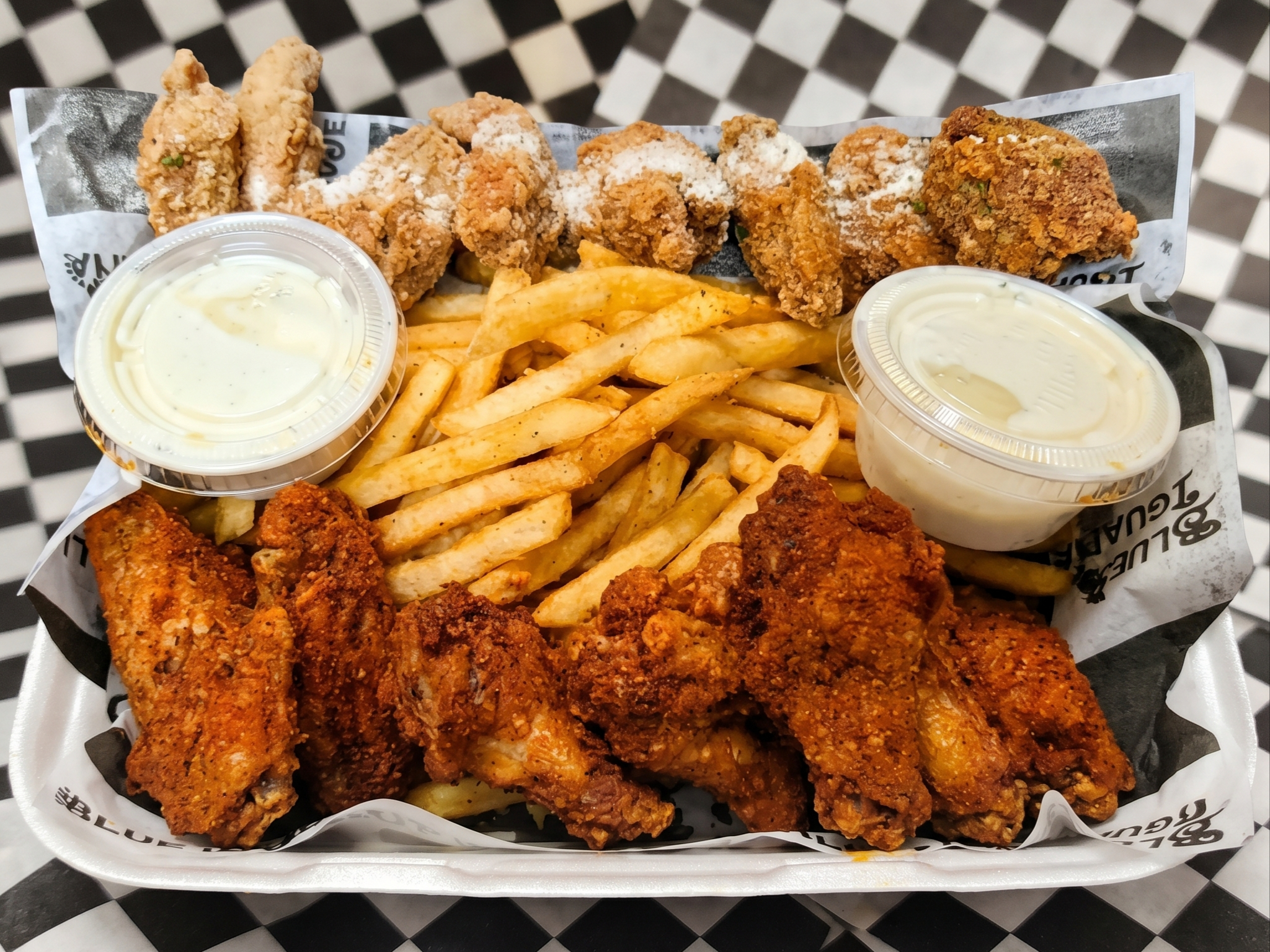 Wings 12 Pc & Fries