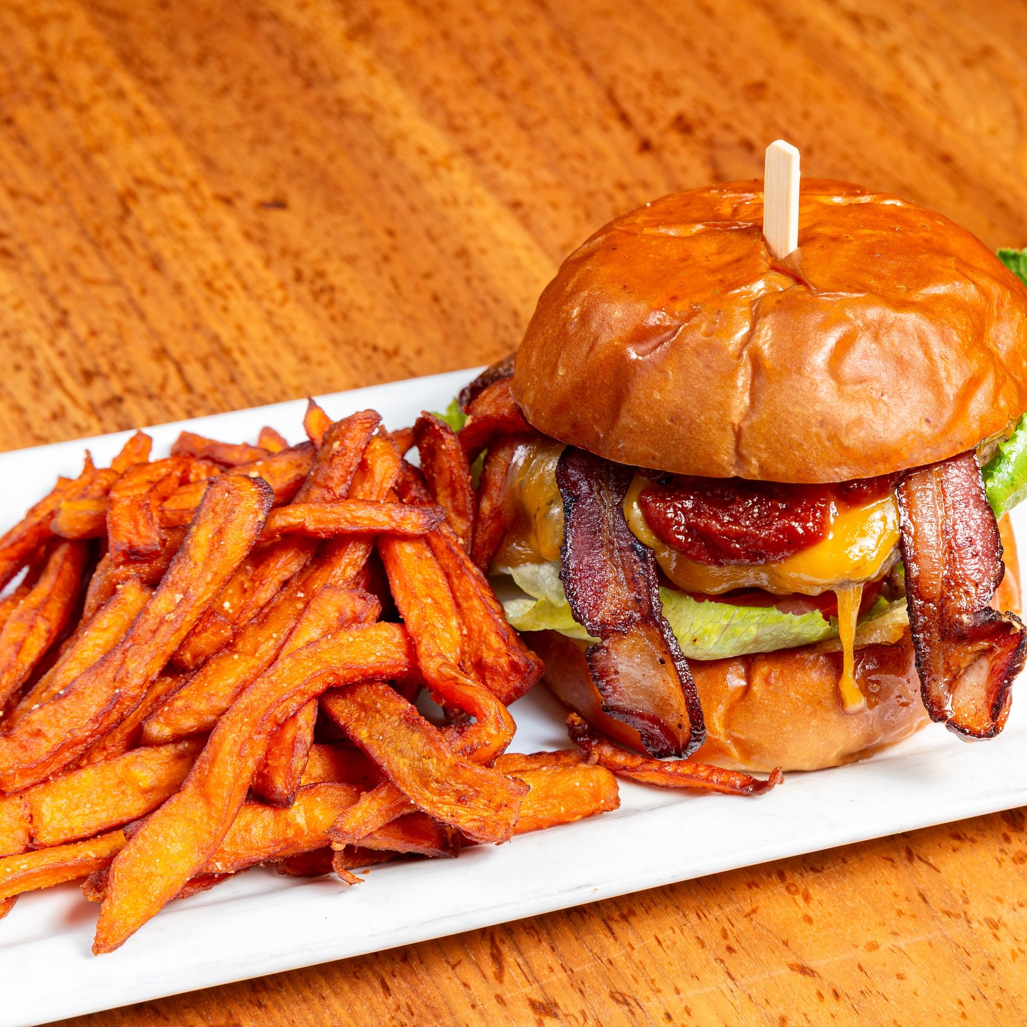 BBQ Cheddar Burger