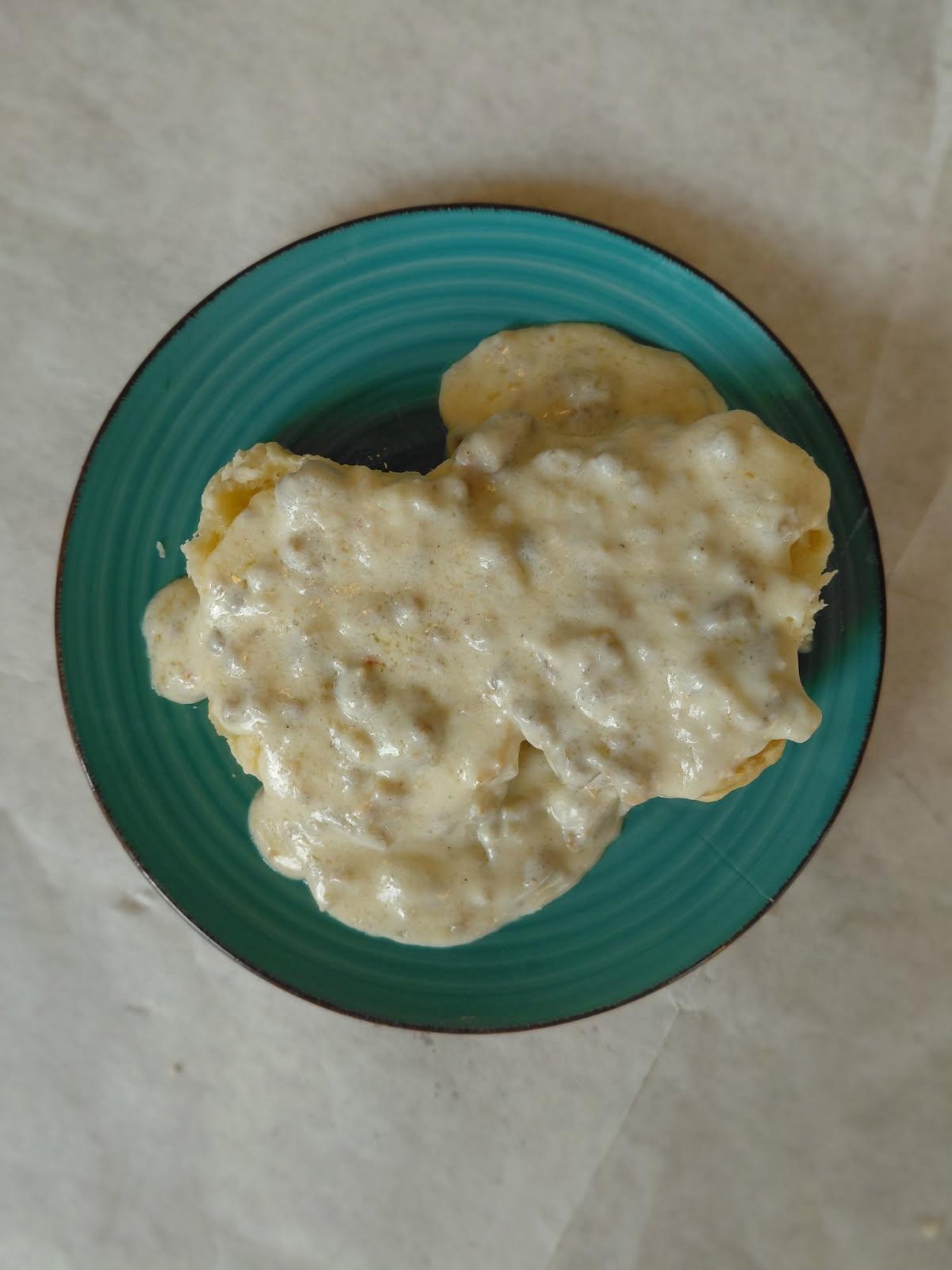 (1) Biscuit & Gravy