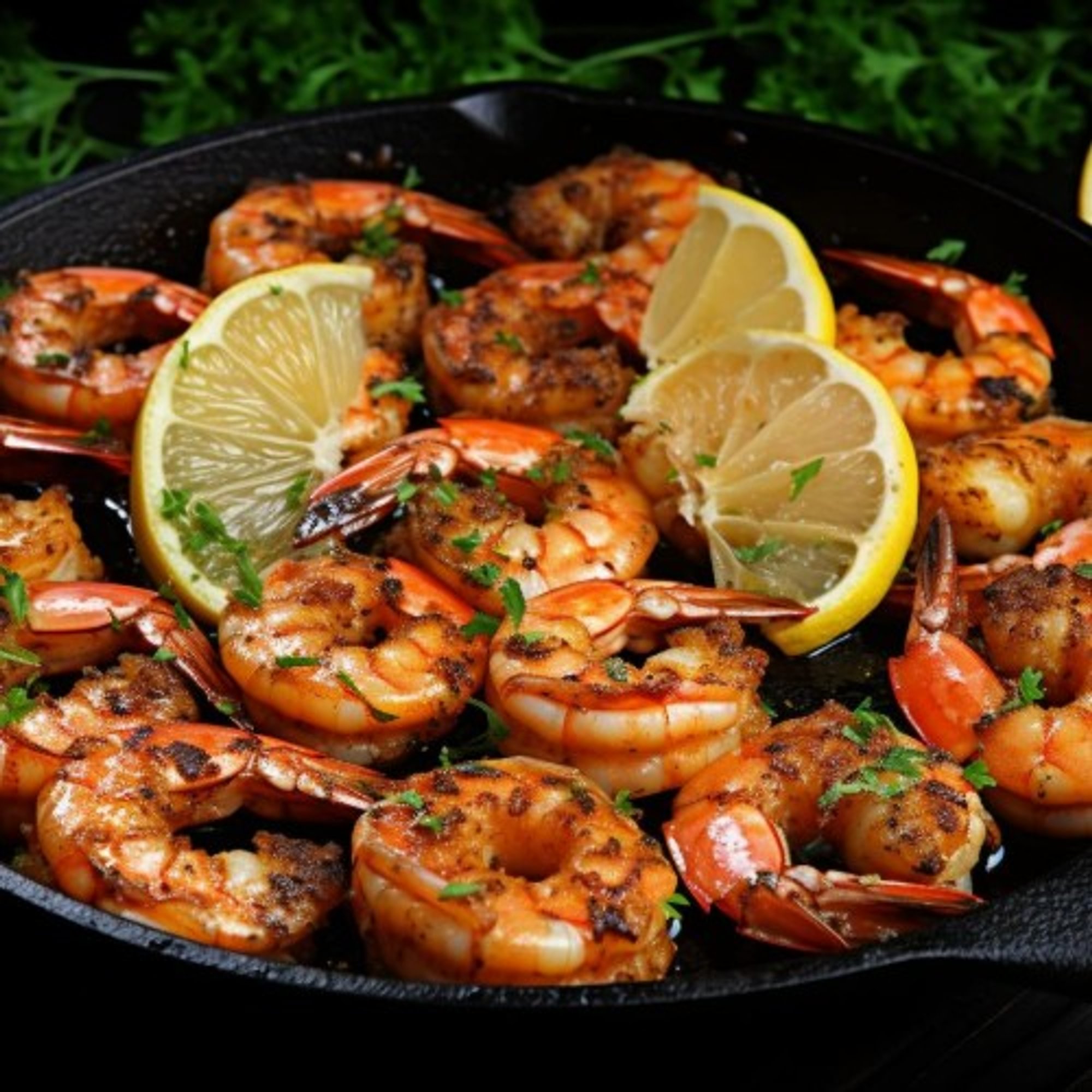Grilled BBQ Shrimp (6)