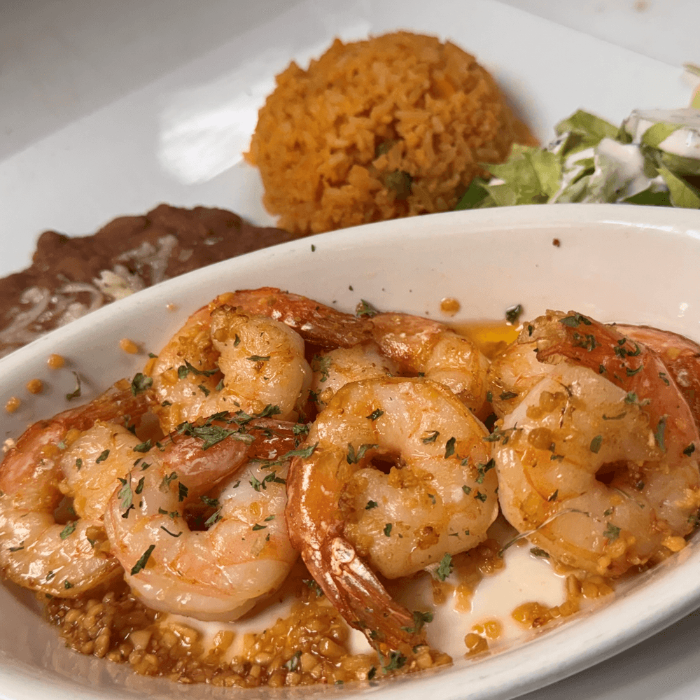 Camarones al Mojo de Ajo