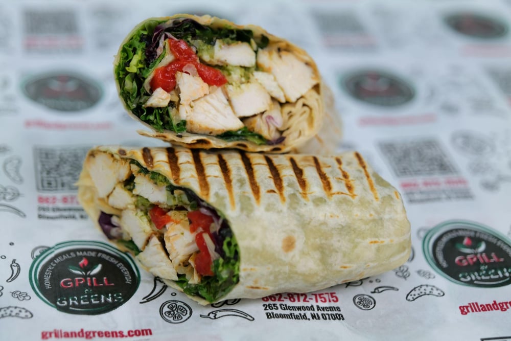 Caprese Pesto Wrap