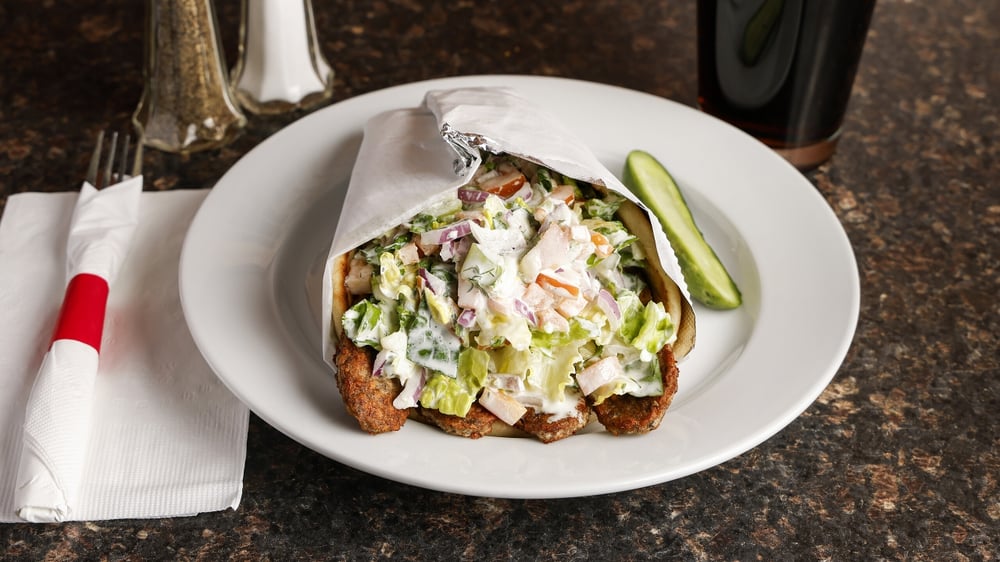 Beef Gyro Sandwich