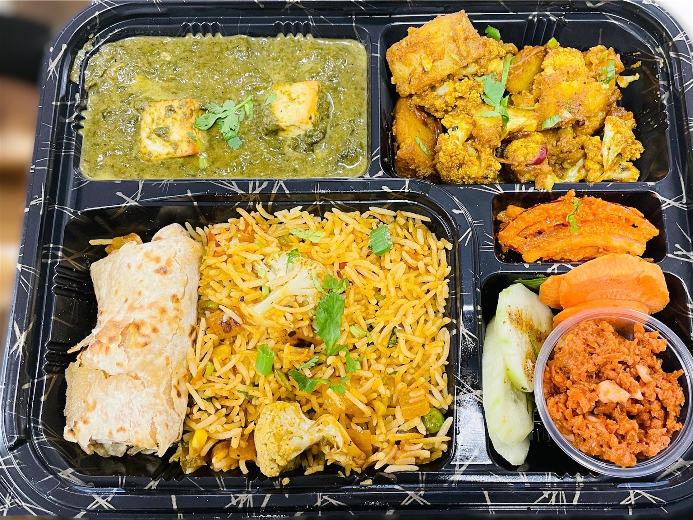 Vegetarian Lunch Box