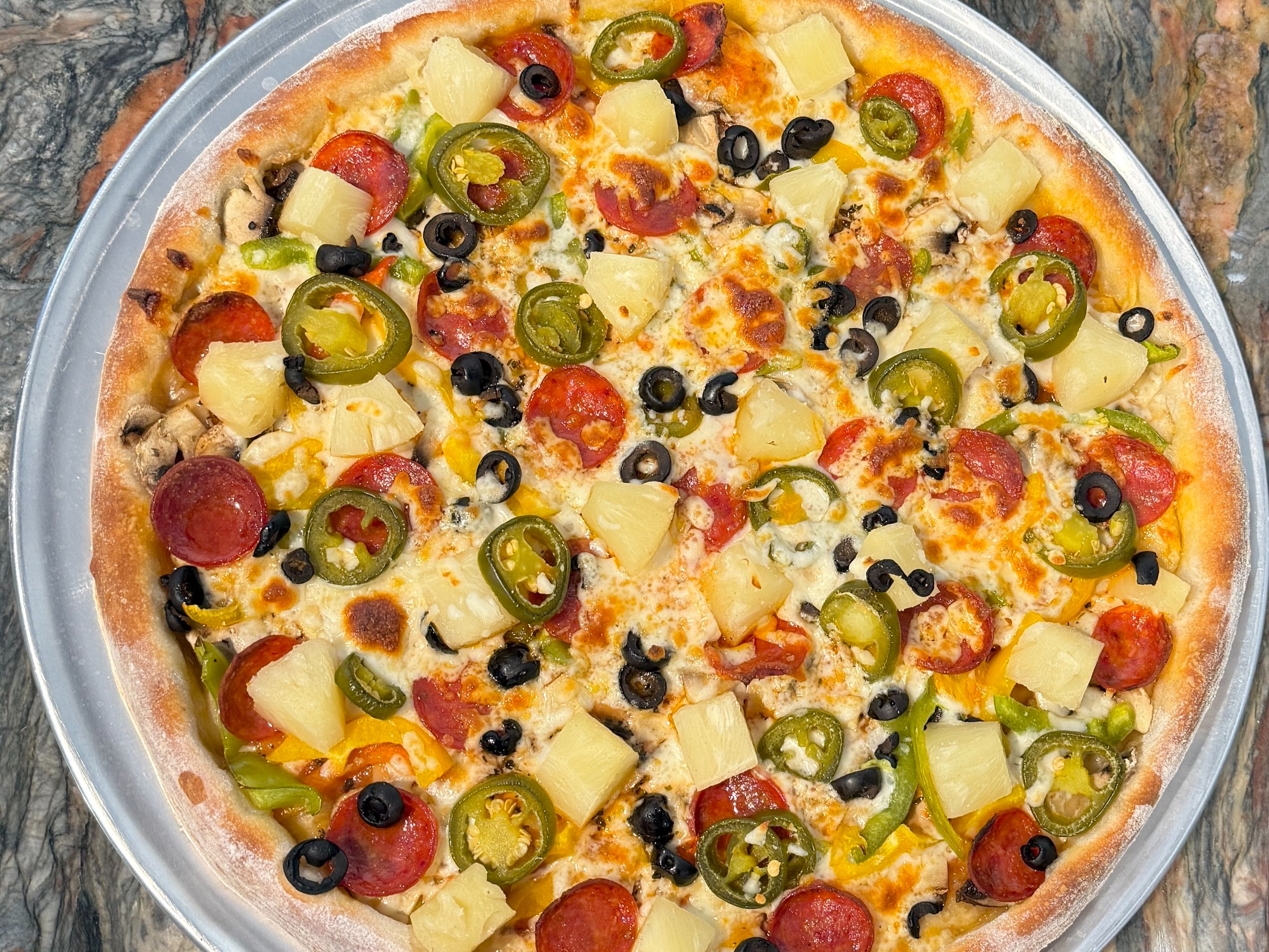 Hawaiin Aloha Pizza