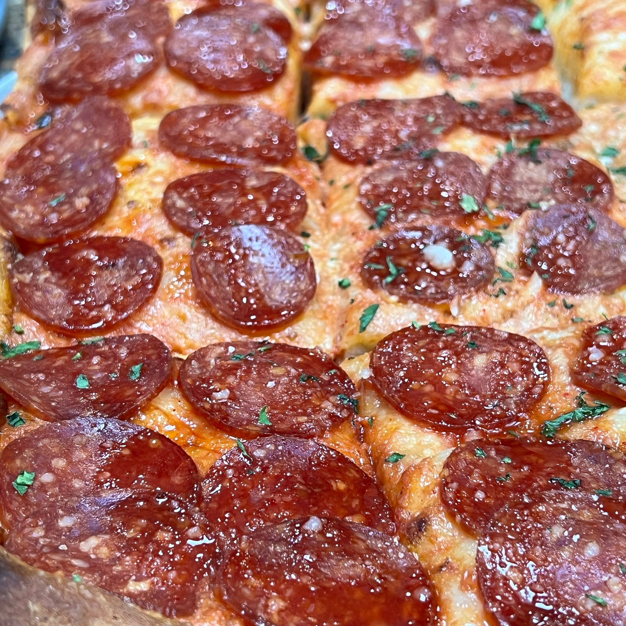 Vodka Pepperoni & Hot Honey