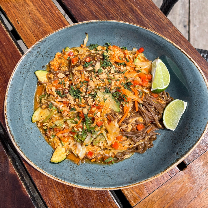 Spicy Peanut Soba Bowl