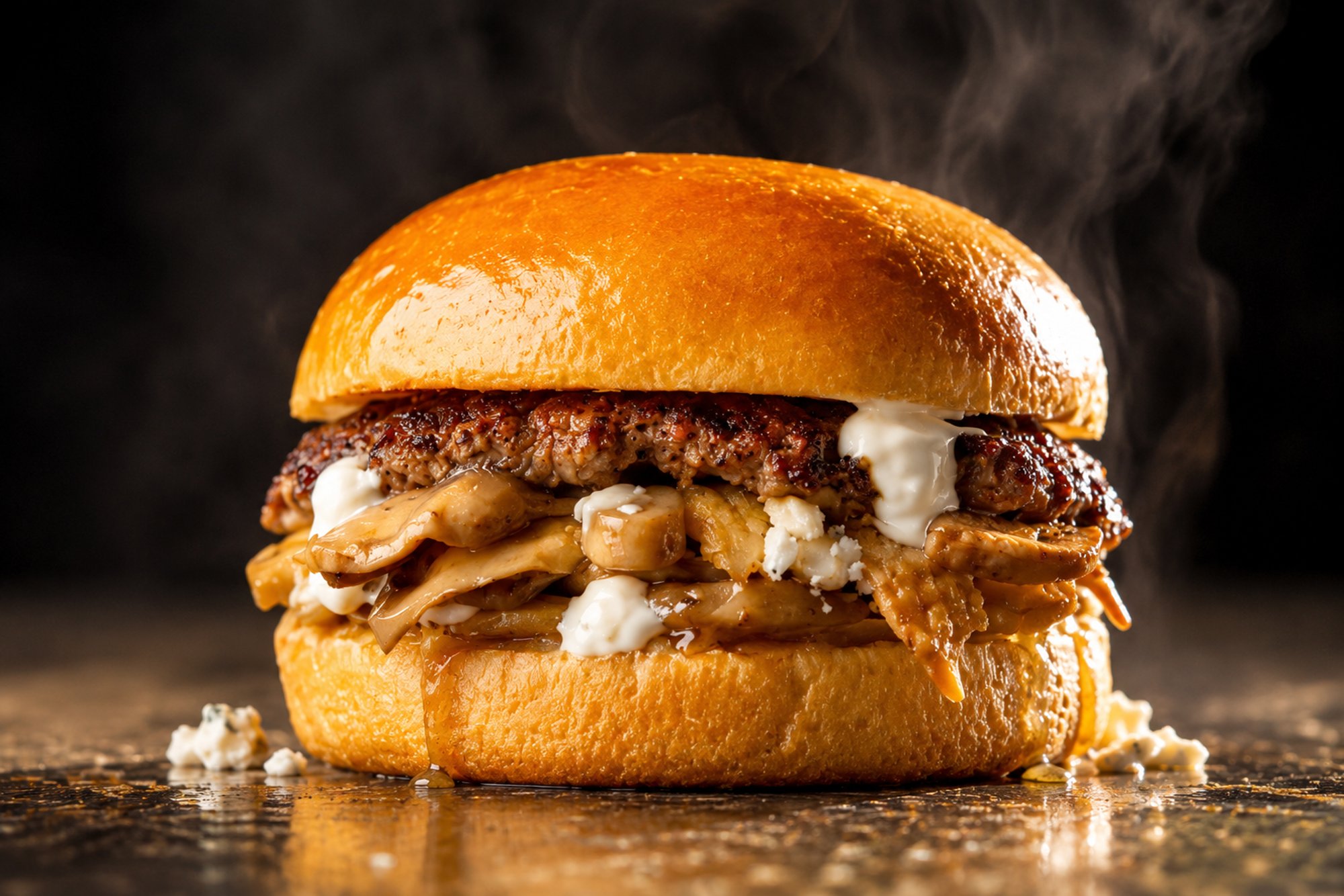 Goat Cheese and Wild Mushroom