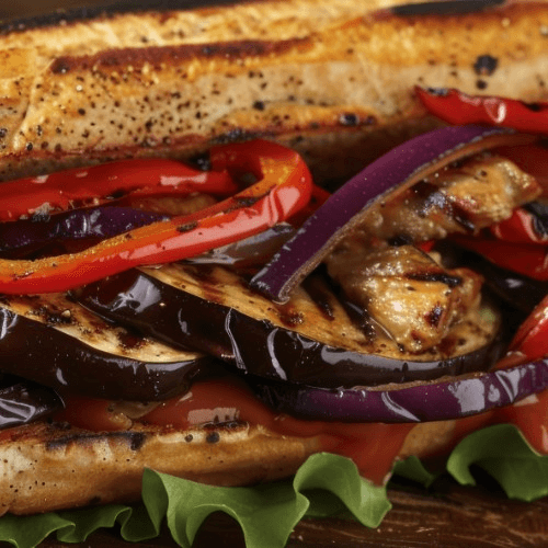 Eggplant Parmesan Hot Sub (Small)