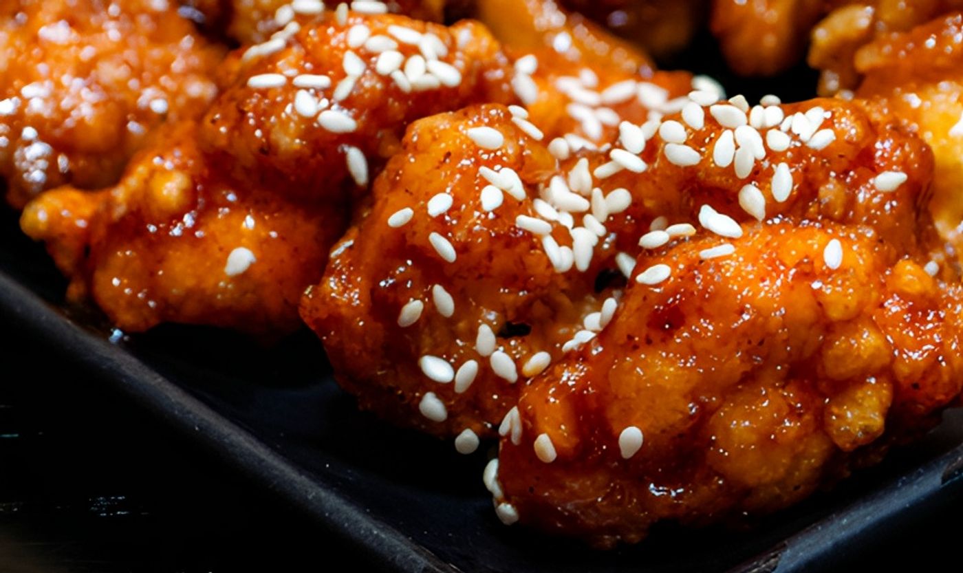Sesame Chicken Plate