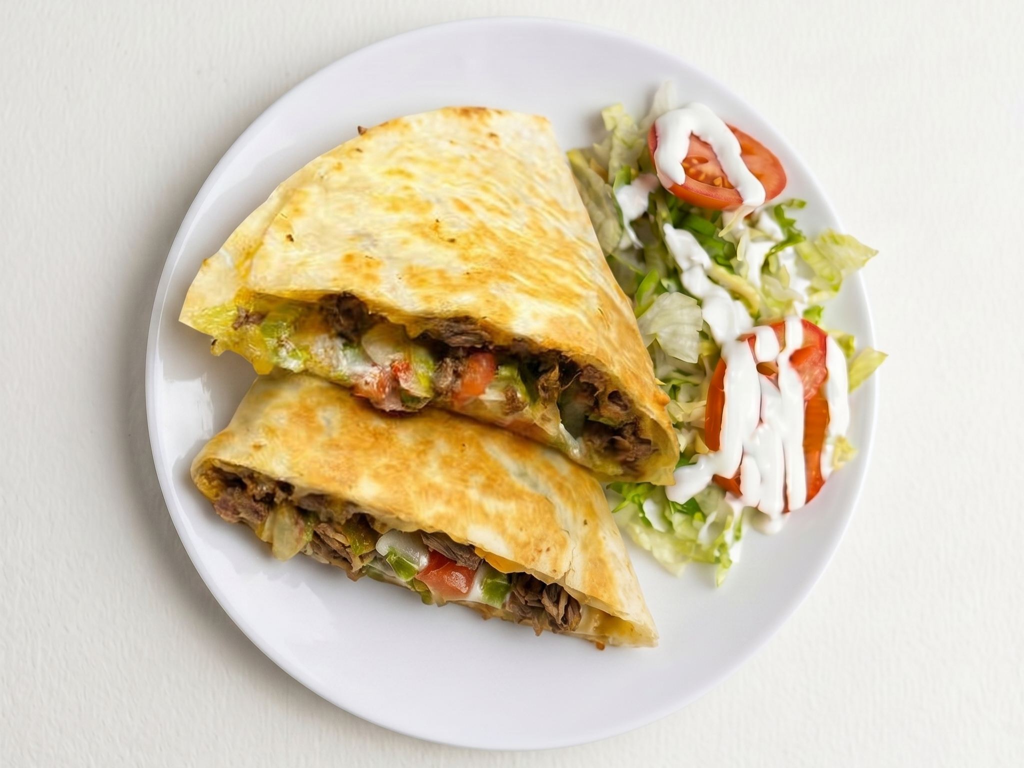Grilled Steak Fajita Quesadilla