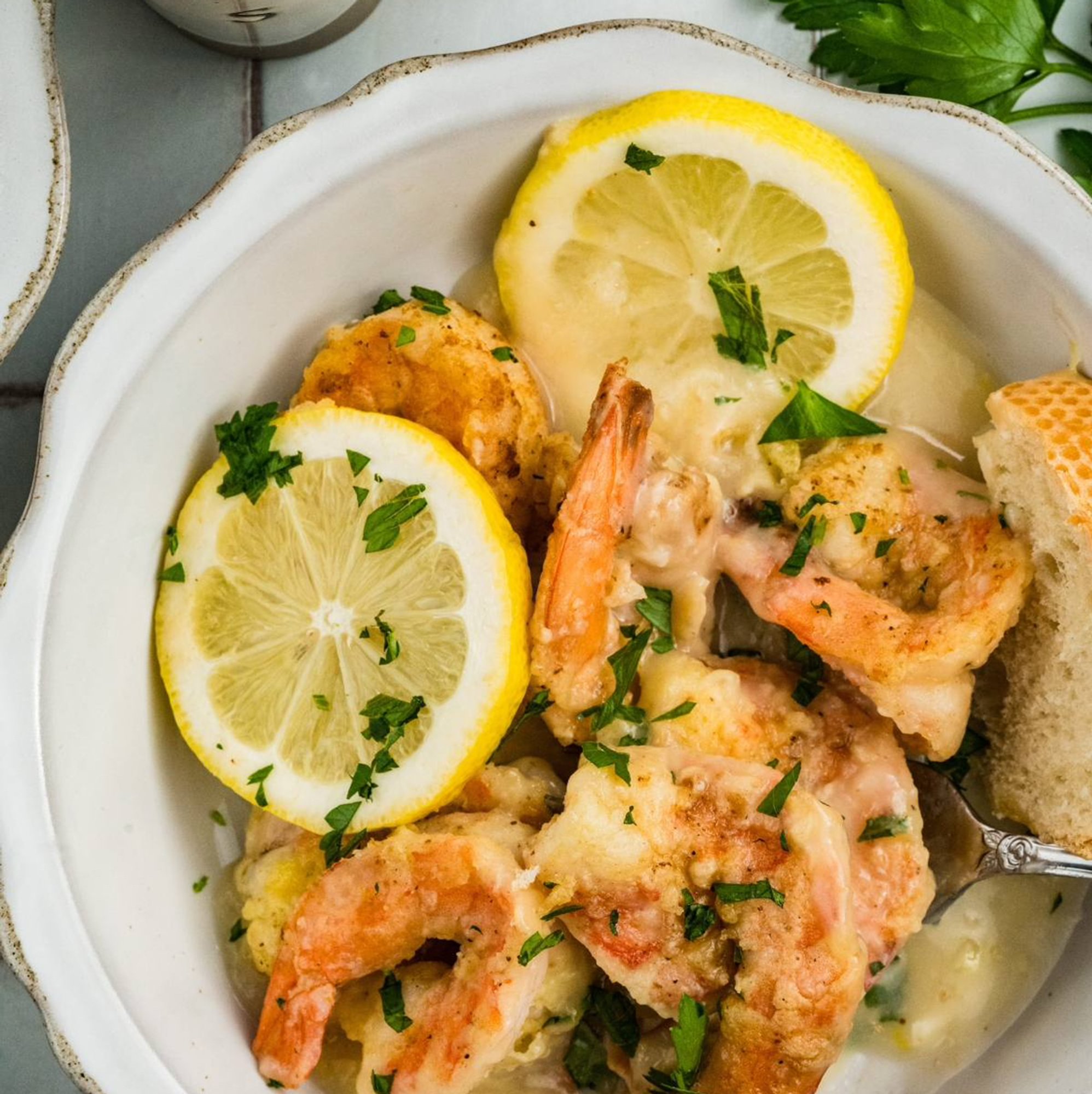 L - Shrimp Francese