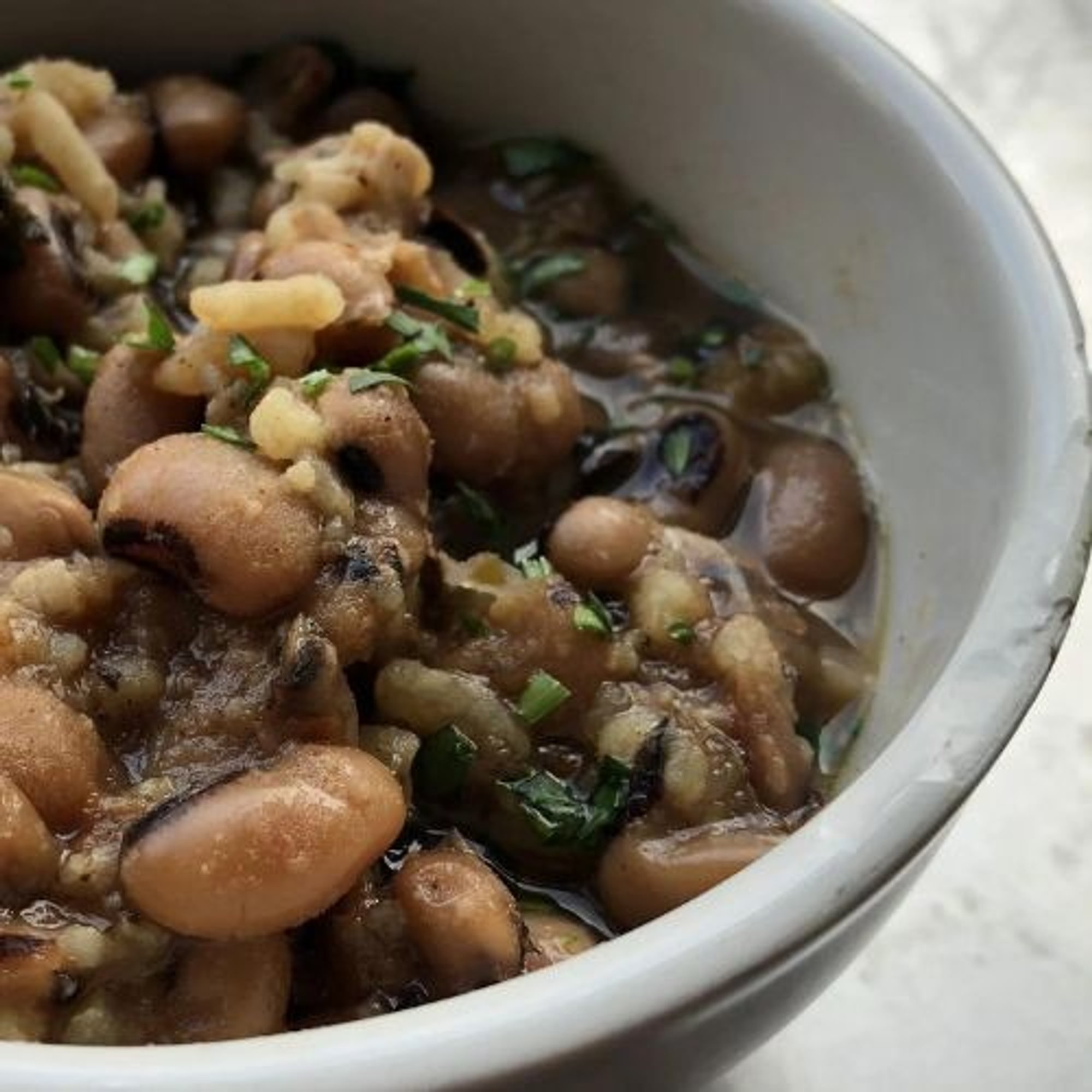 Black Eyed Peas & Rice
