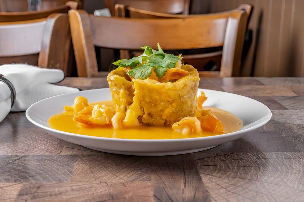 Shrimp Mofongo