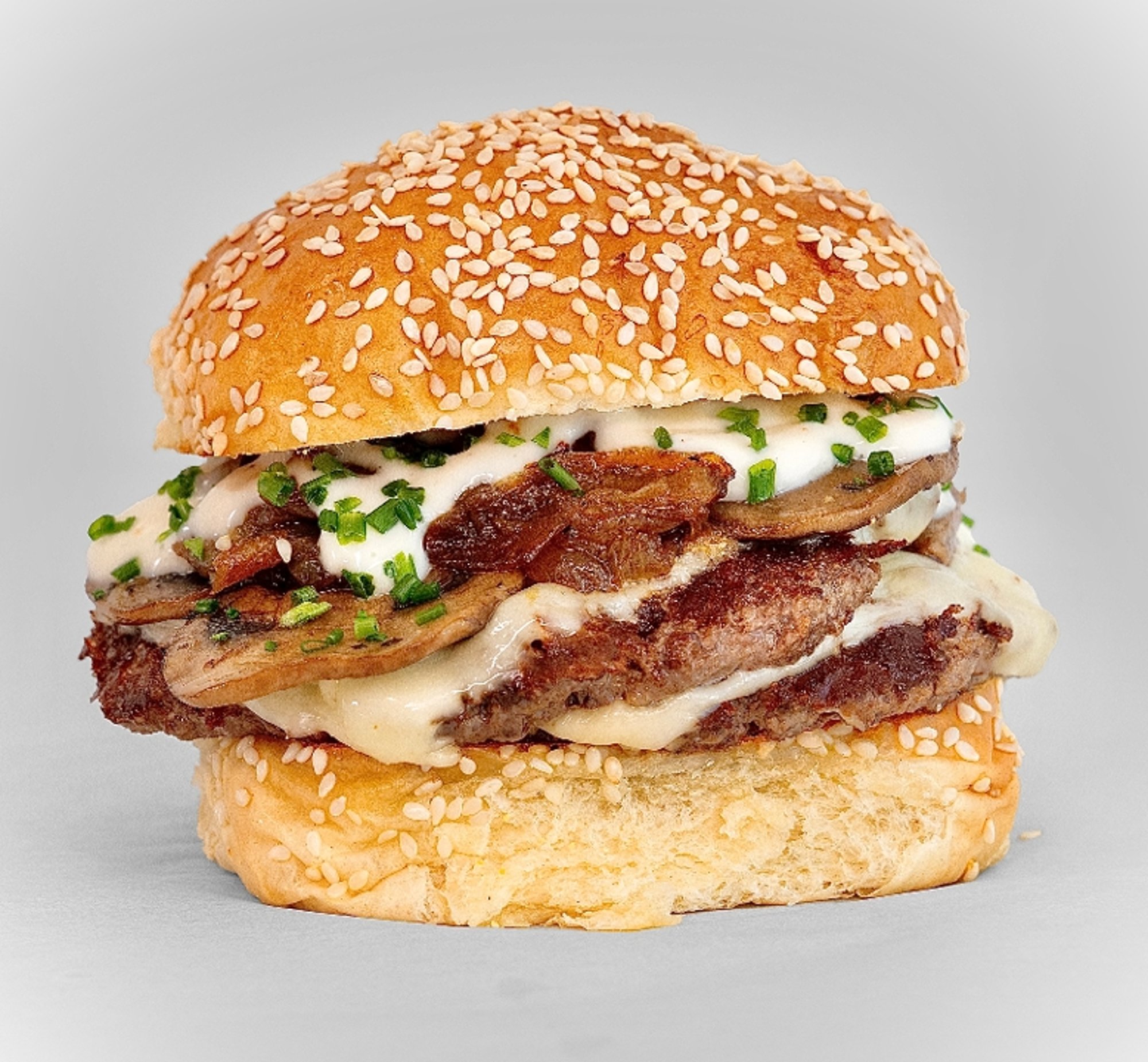 Roasted Mushroom Burger