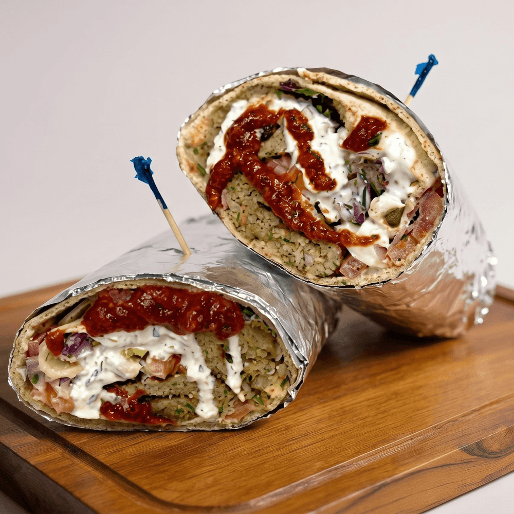Ground Chicken Kebab Wrap