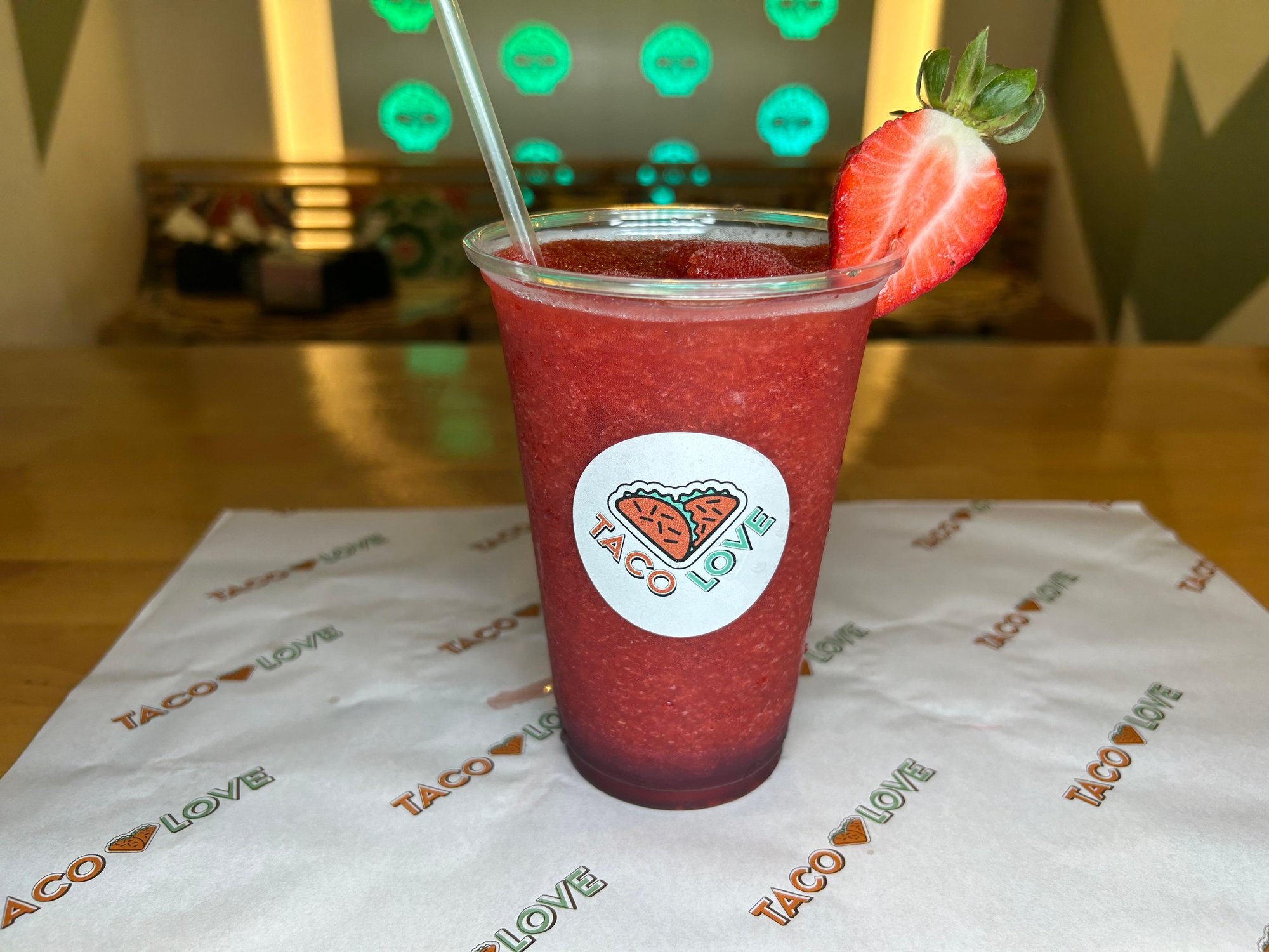 STRAWBERRY DAIQUIRI (NON ALCOHOLIC)