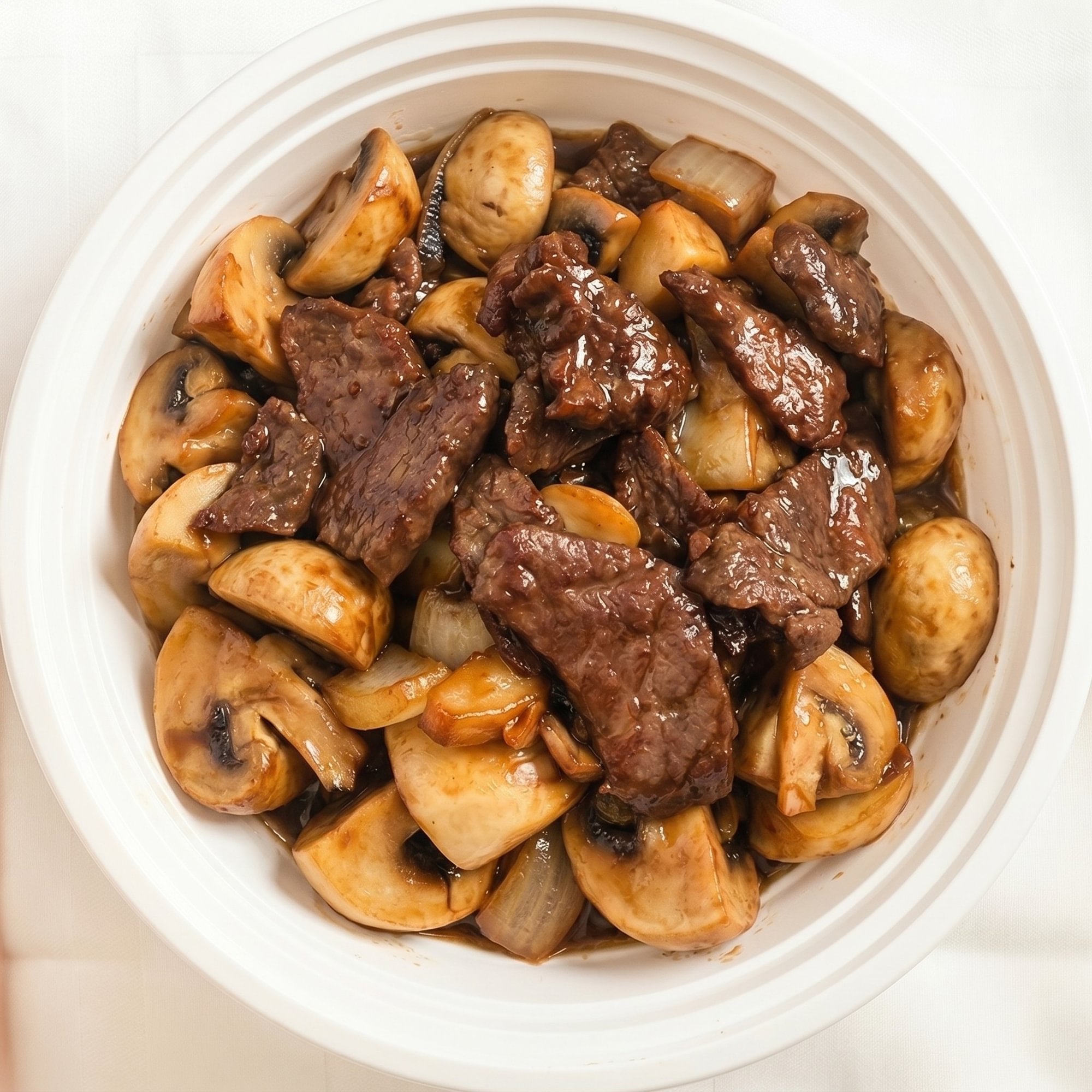 Beef with Mushrooms