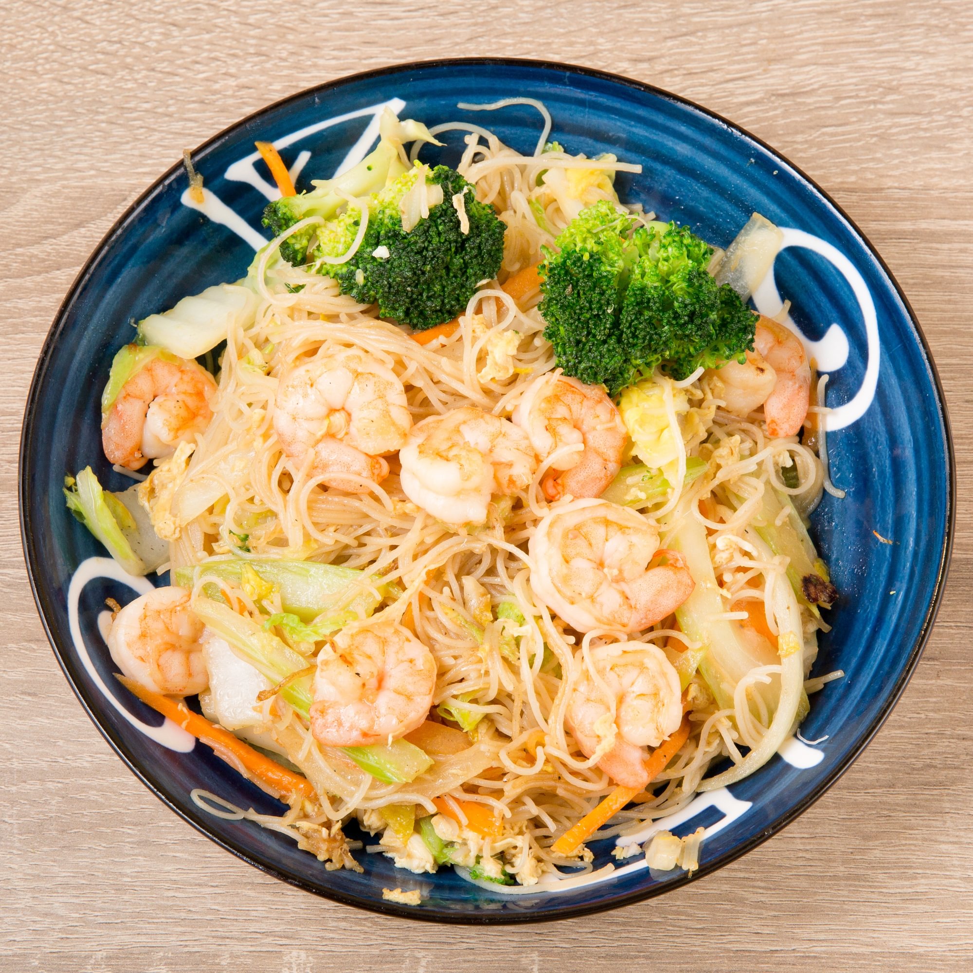 Shrimp Pan-Fried Rice Noodle