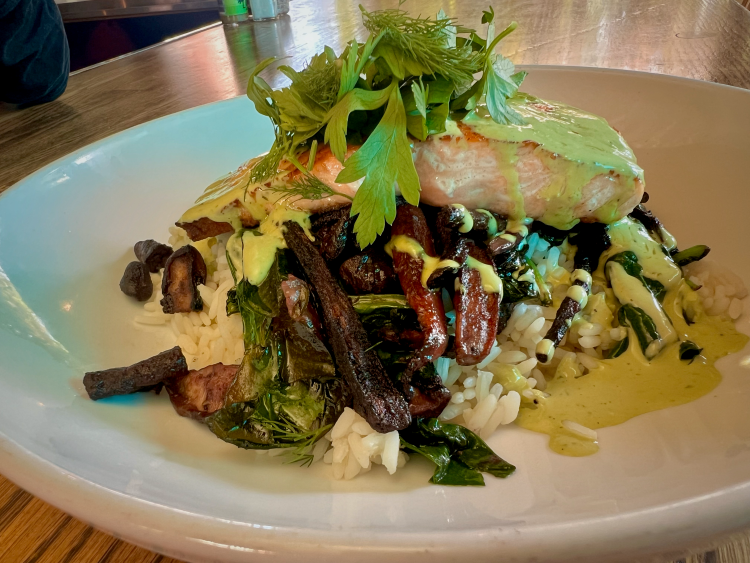 Grilled Atlantic Salmon