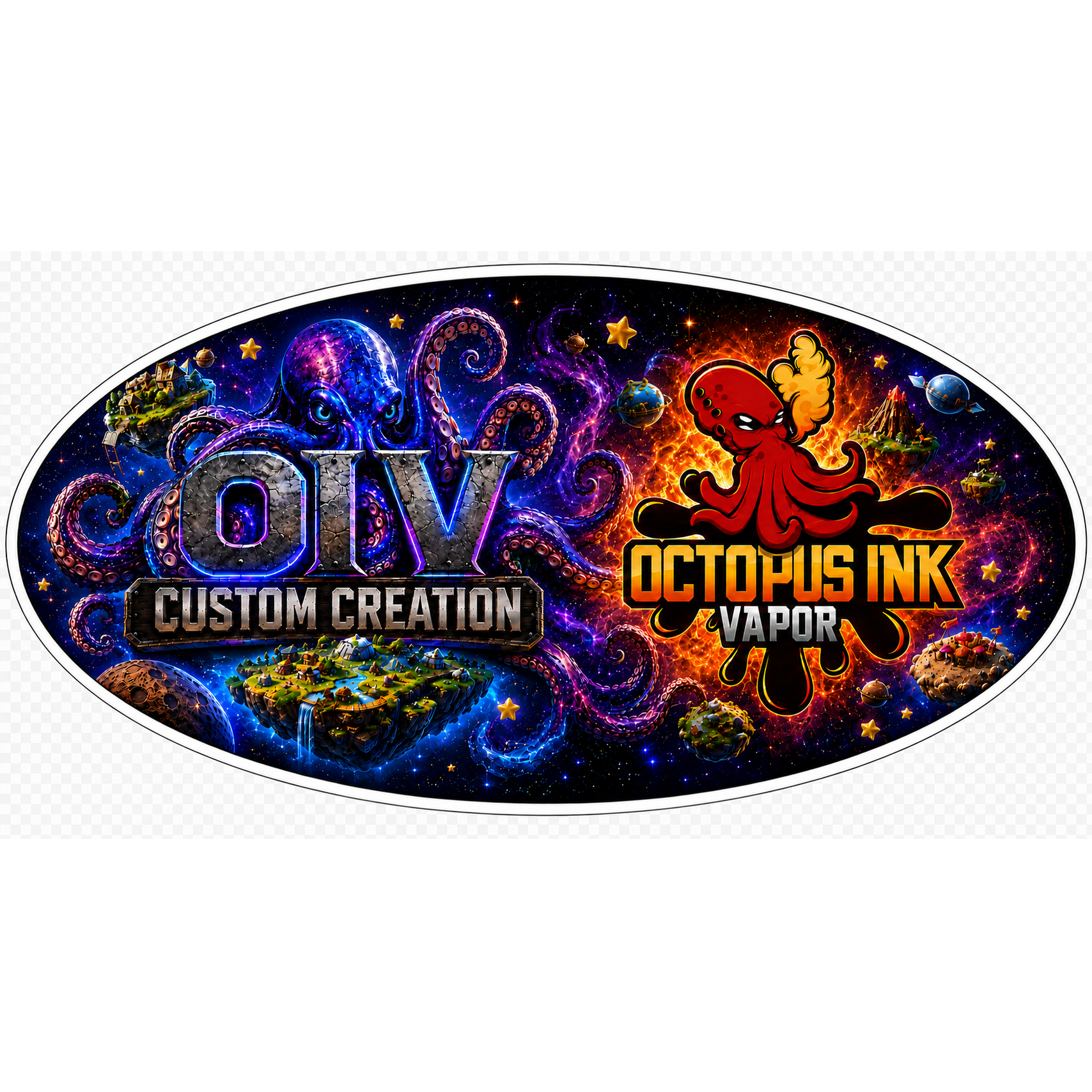 Octopus Ink Vapor LLC Vape & Glass Shop 2 / OIV Custom Creations