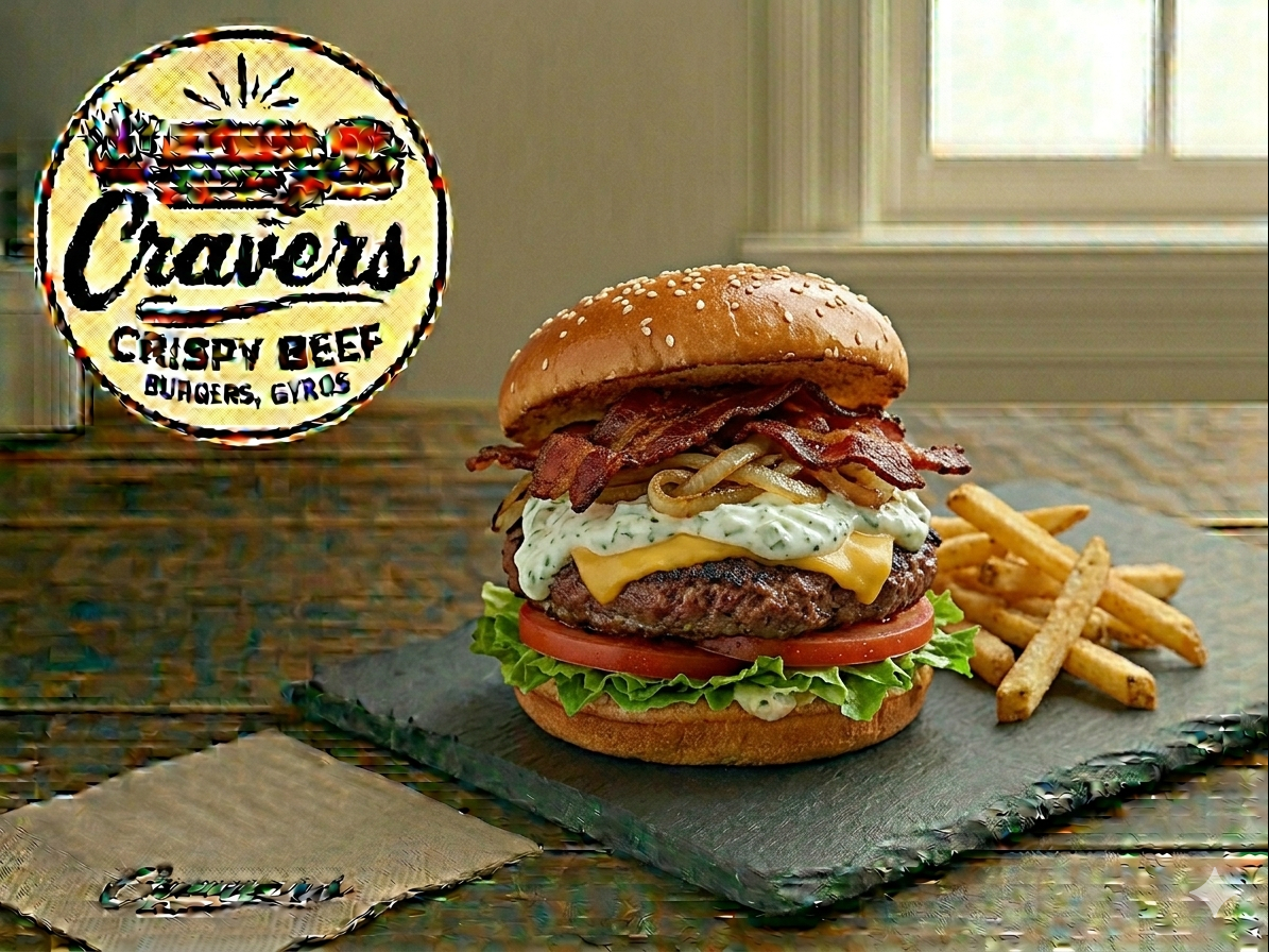 Gyro Burger Single Patty