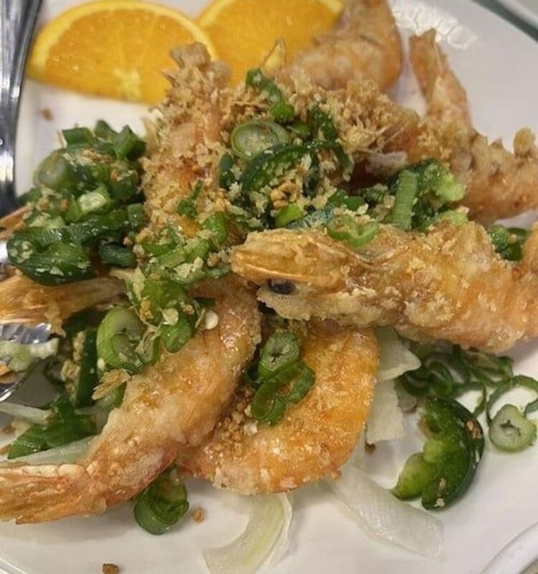 4. Salt & Pepper Shrimp (In Shell) (8) / 椒鹽蝦