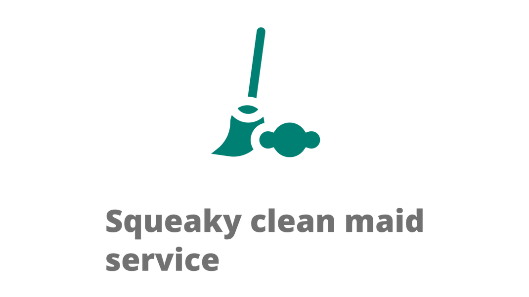 Squeaky Clean Maid Service Logo
