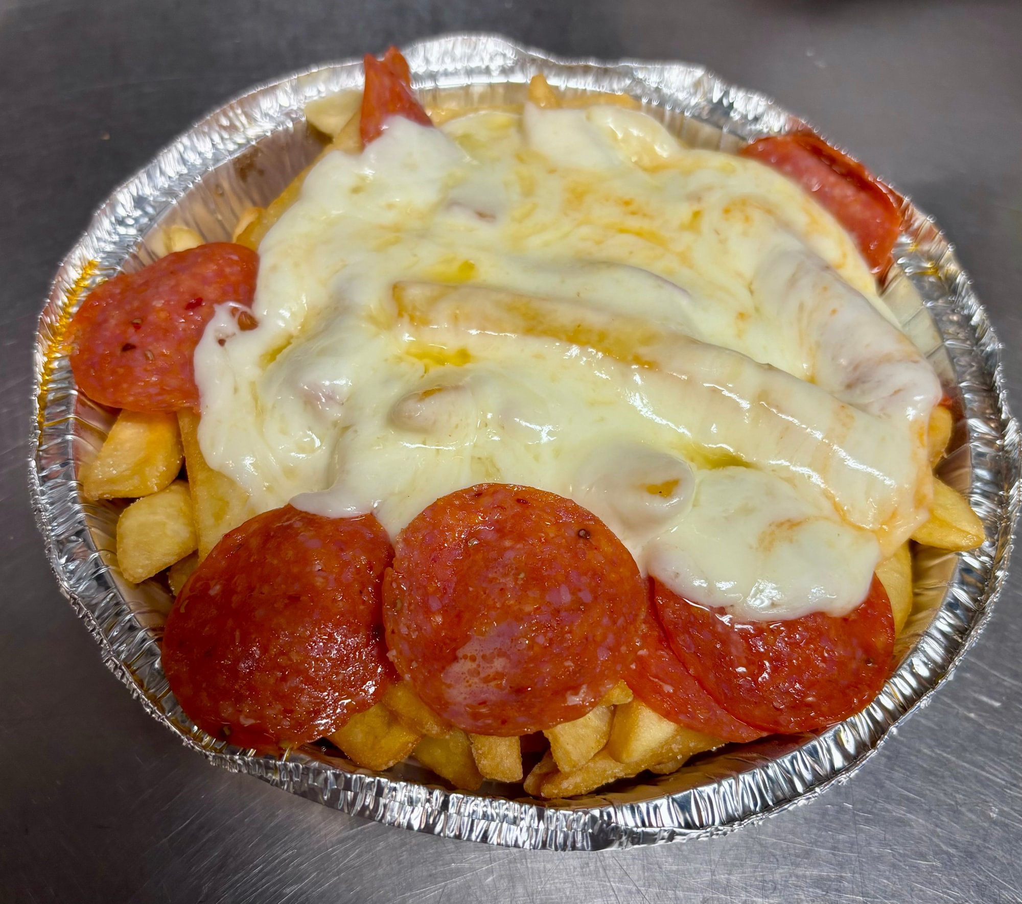 Pepperoni Cheese Fries
