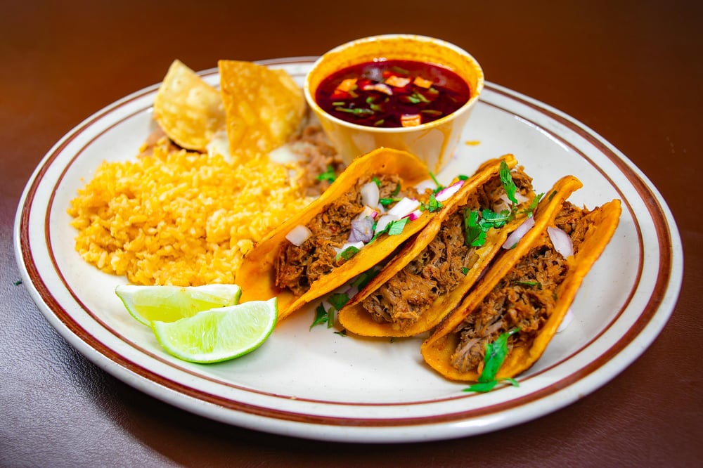 Birria Taco Plate