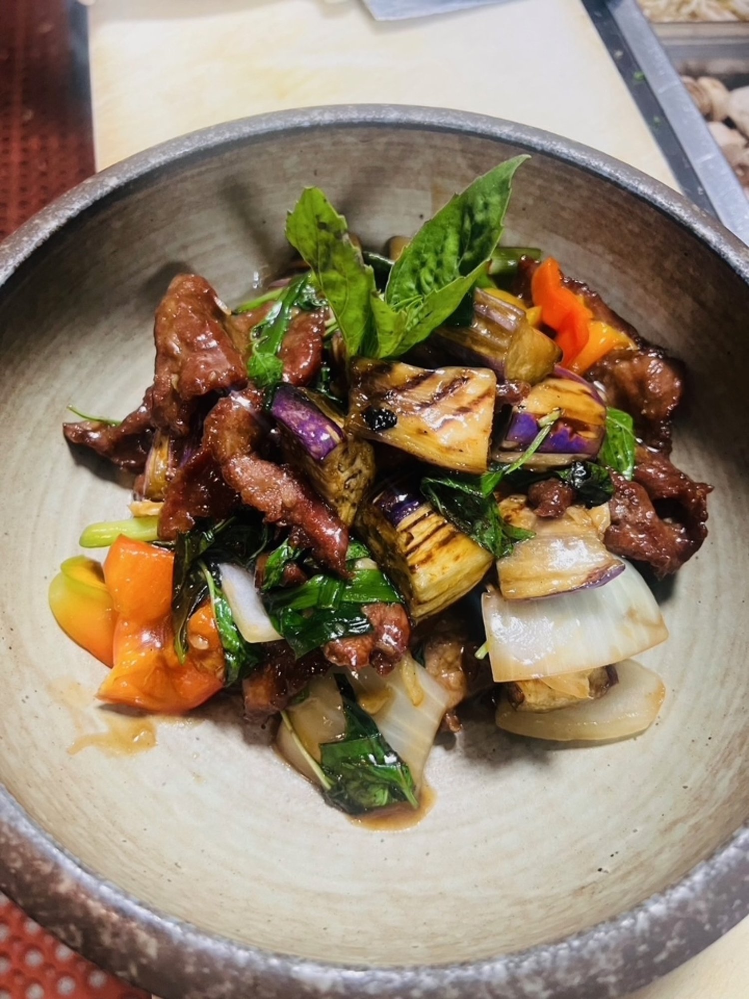 Bangkok Basil Beef