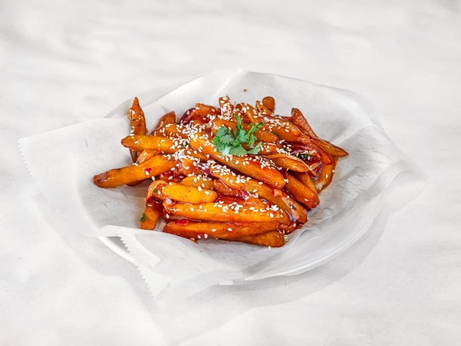 HONEY CHILI POTATO