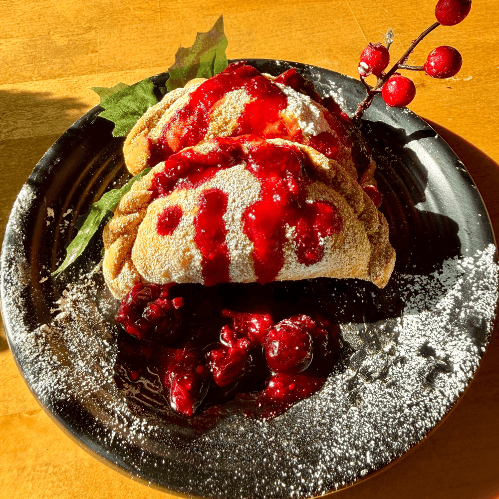 Triple Berry Cheesecake Empanada