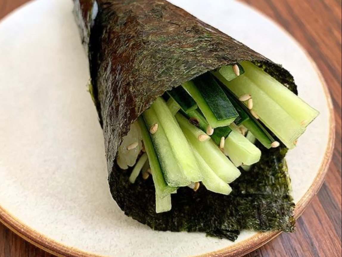 Cucumber Handroll