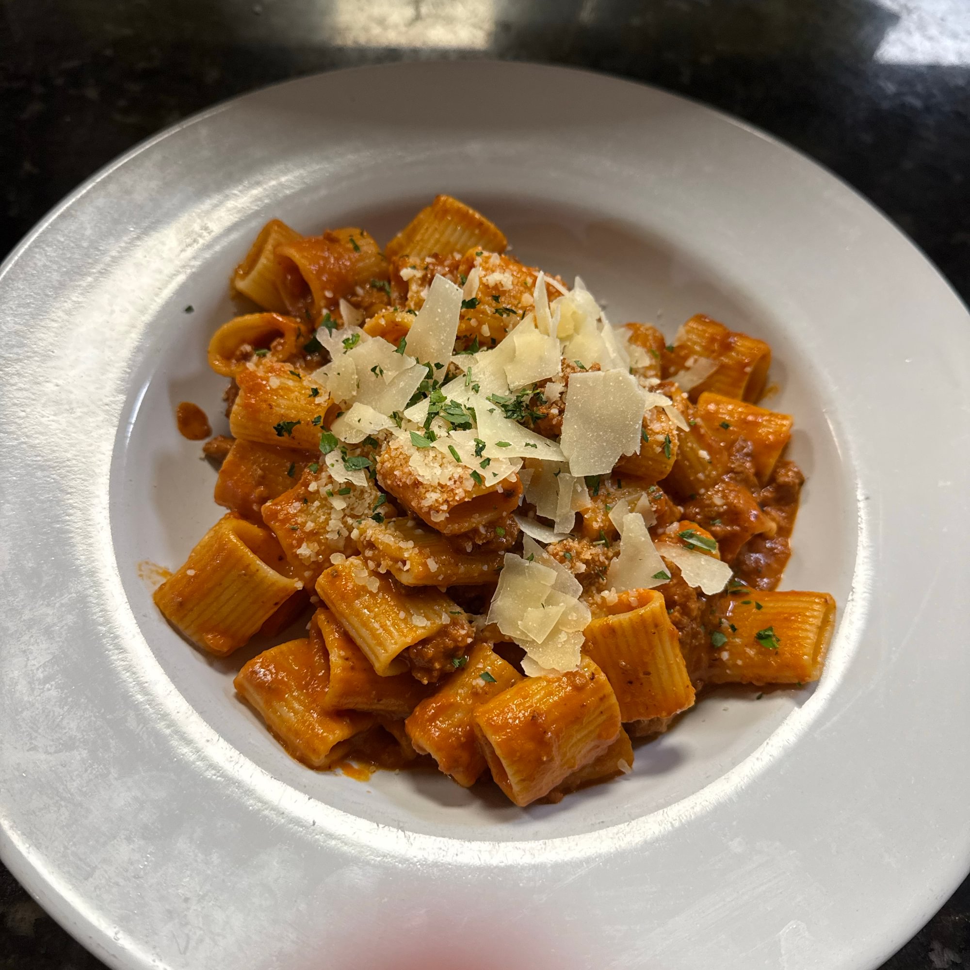 Rigatoni Bolognese