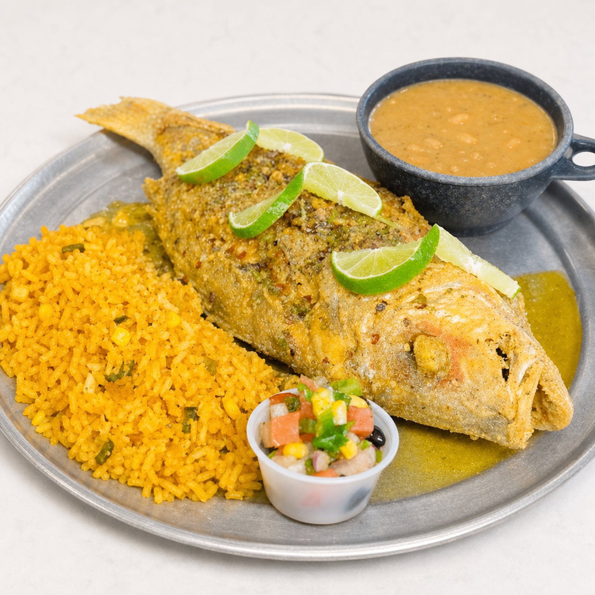 Whole Fried Red Snapper