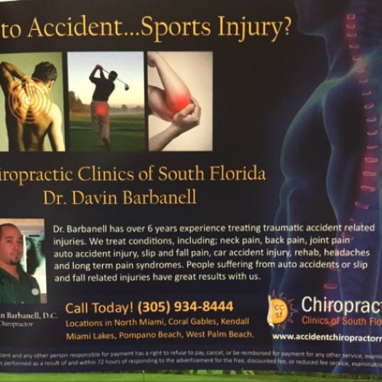 Accident Chiropractic Clinic Miami Photo