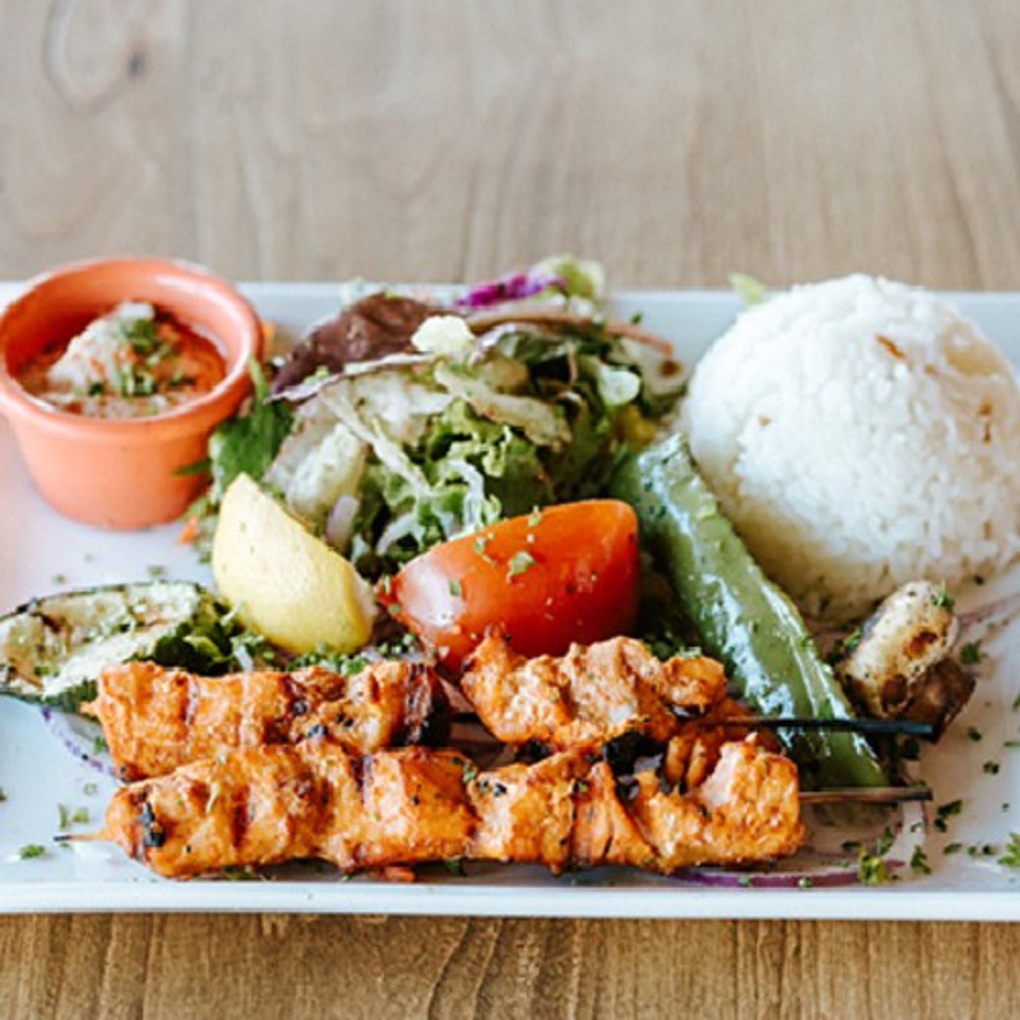 Salmon Kebab