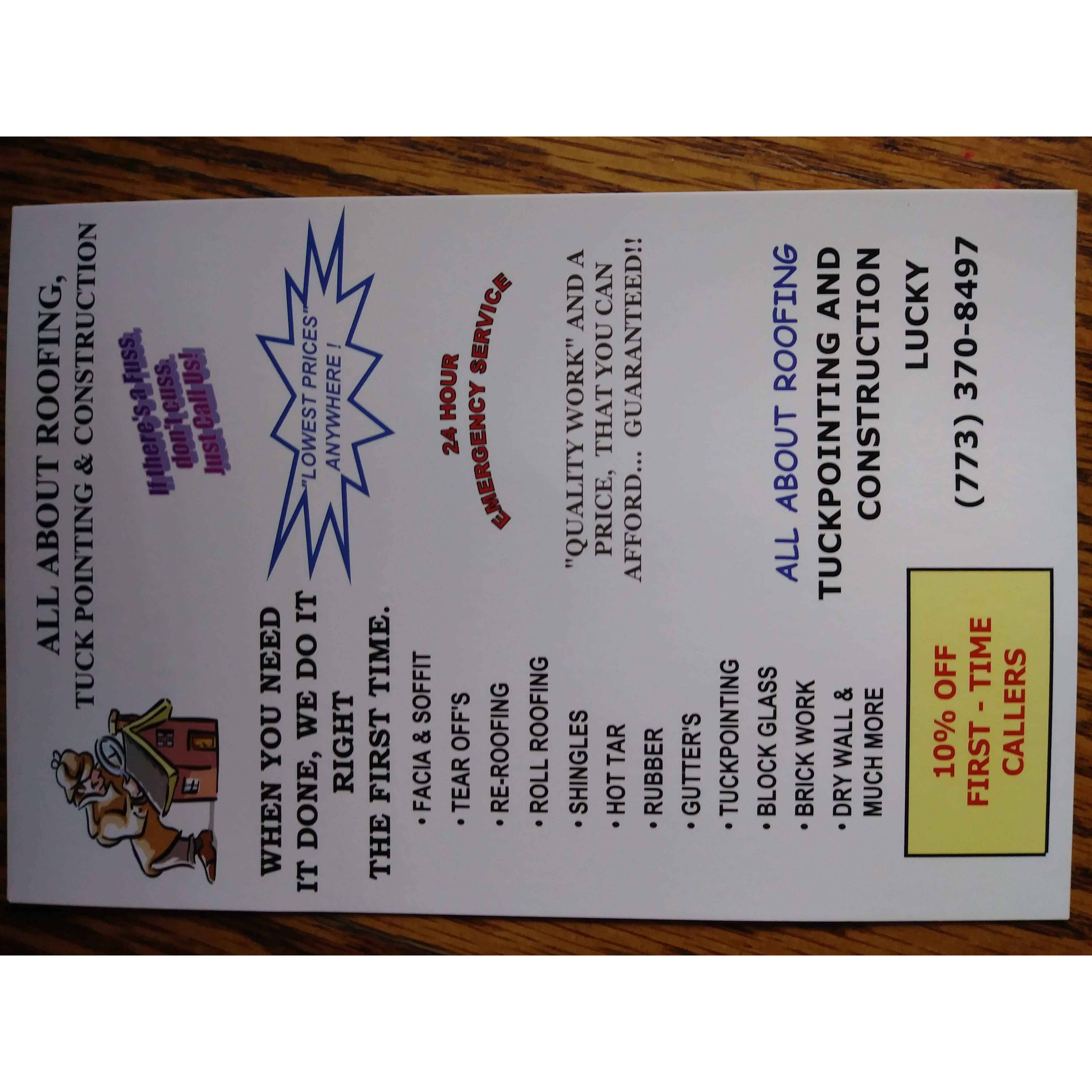 All About Roofing Logo