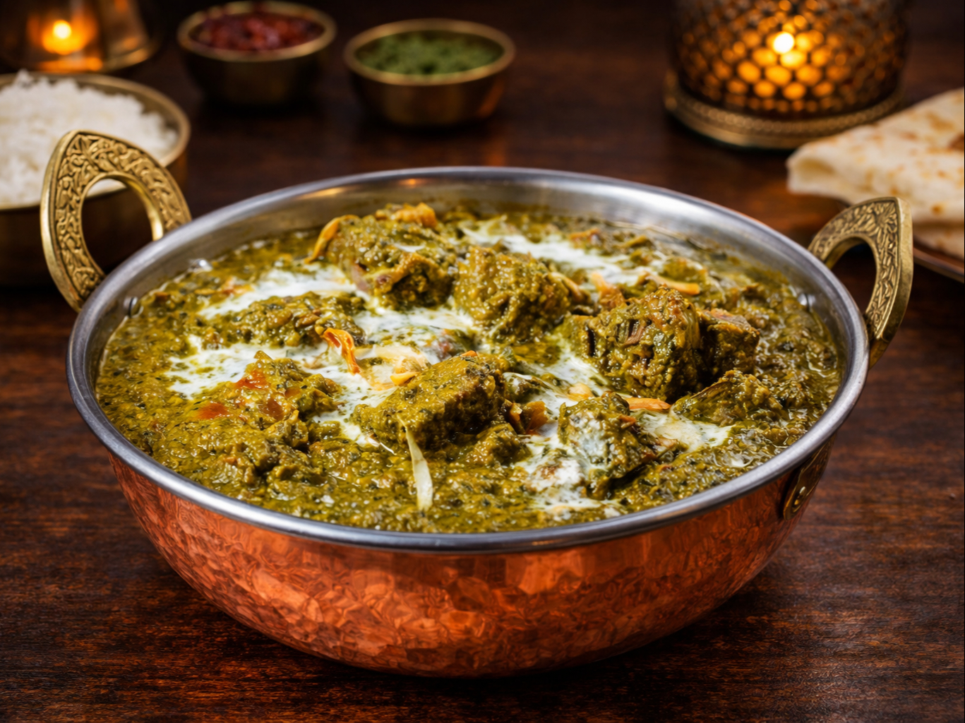 Goat Saag (Halal)