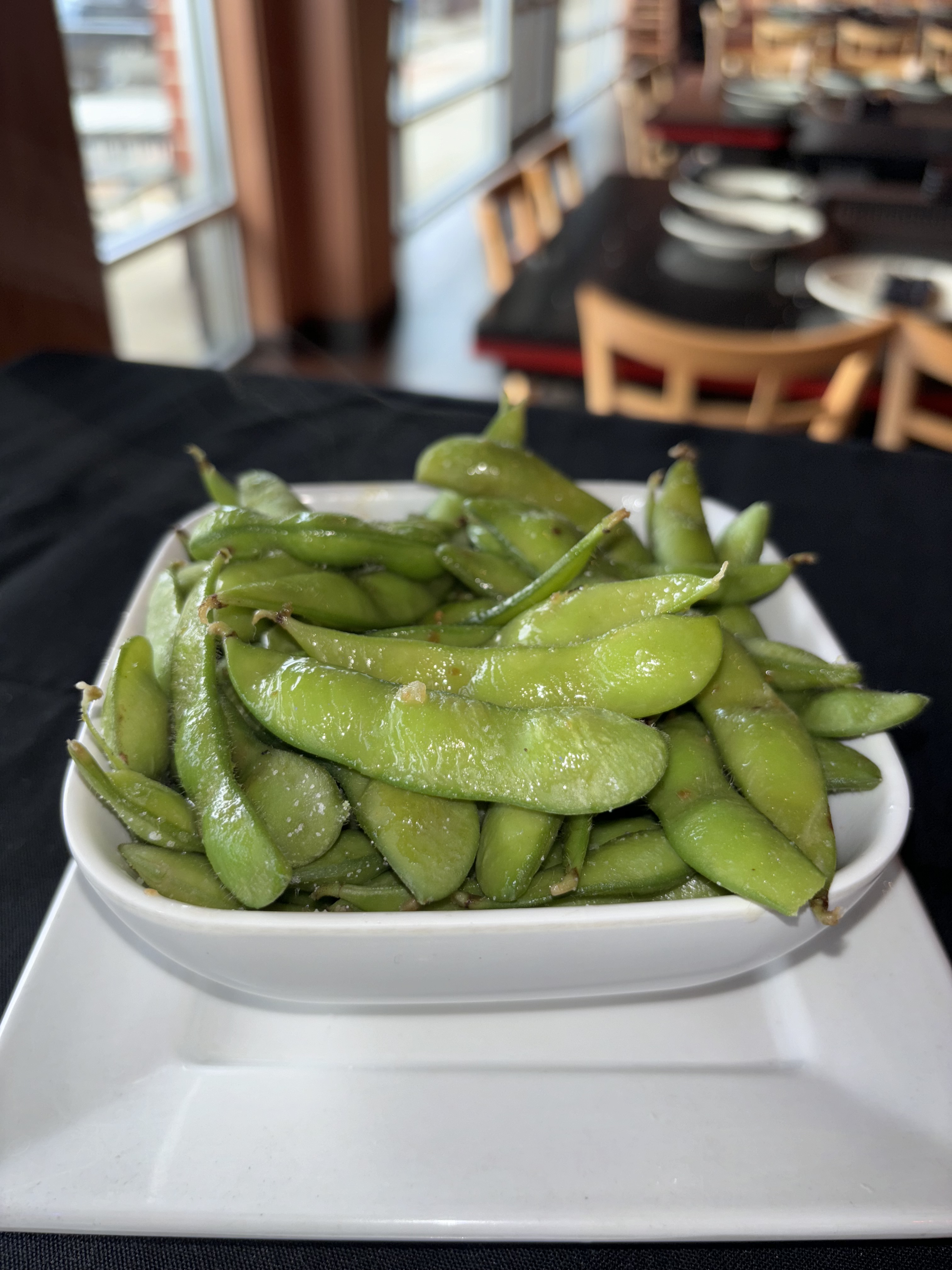 Spicy Edamame or Garlic Butter Edamame