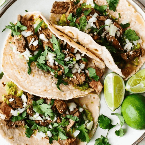 3 Beef Tacos